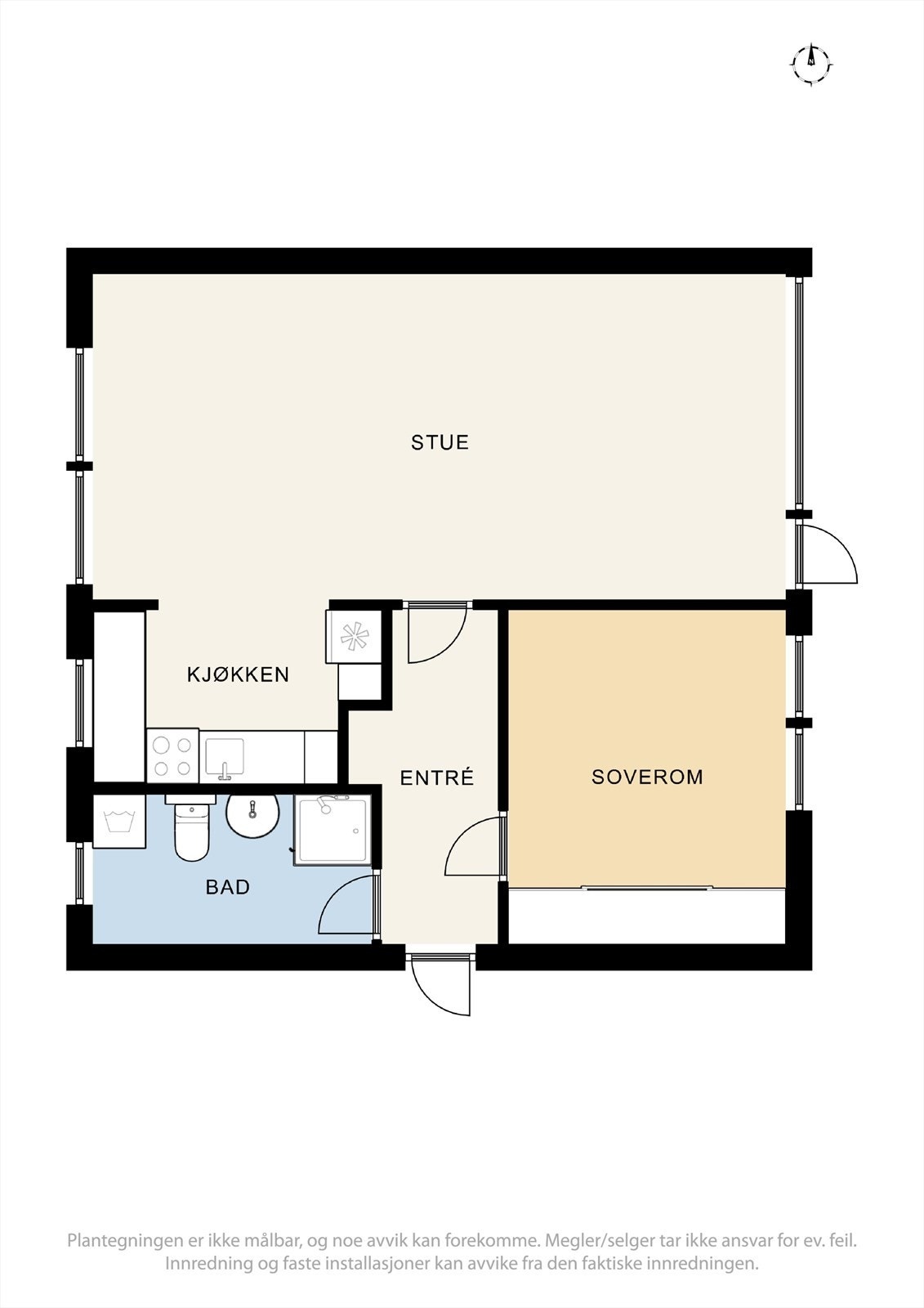 Plantegning. Galleribilde