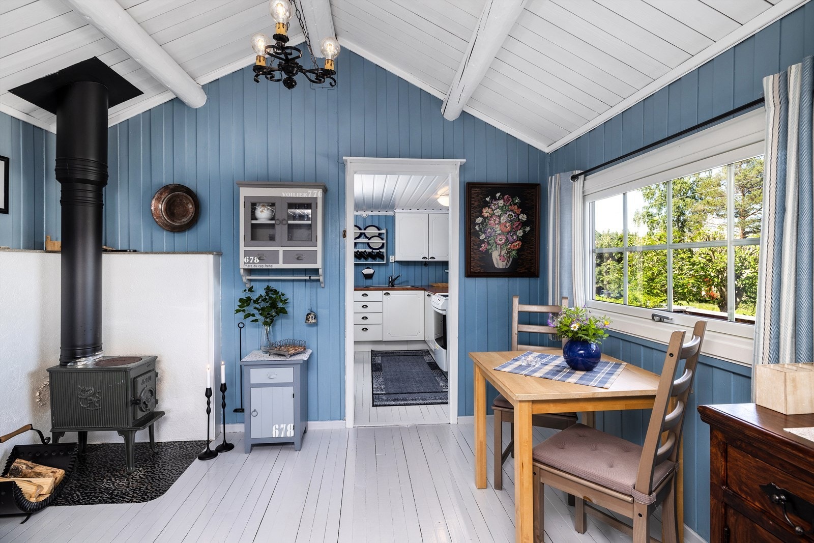 Spiseplass med fin utsikt er aldri feil. Galleribilde