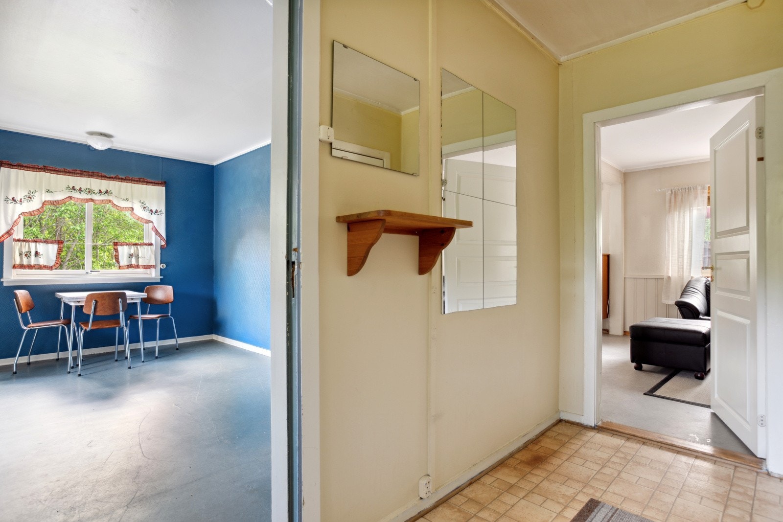 Det er svært lite støy og trafikknivå Galleribilde