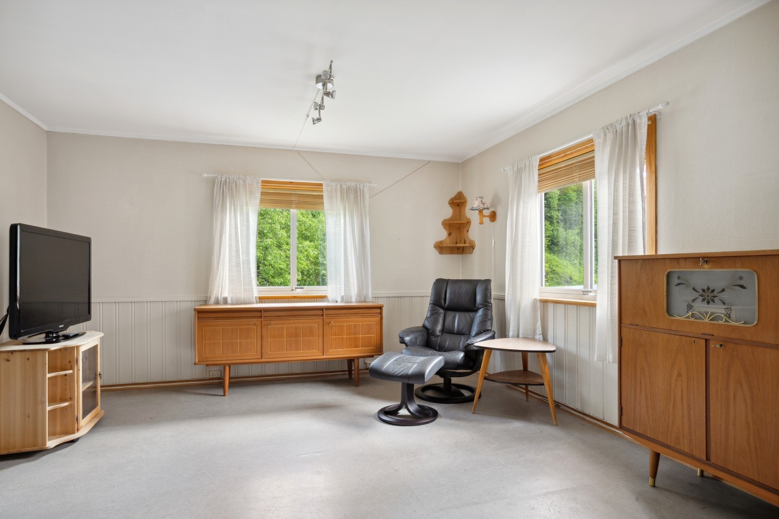 Stuen måler 29 kvm. Galleribilde