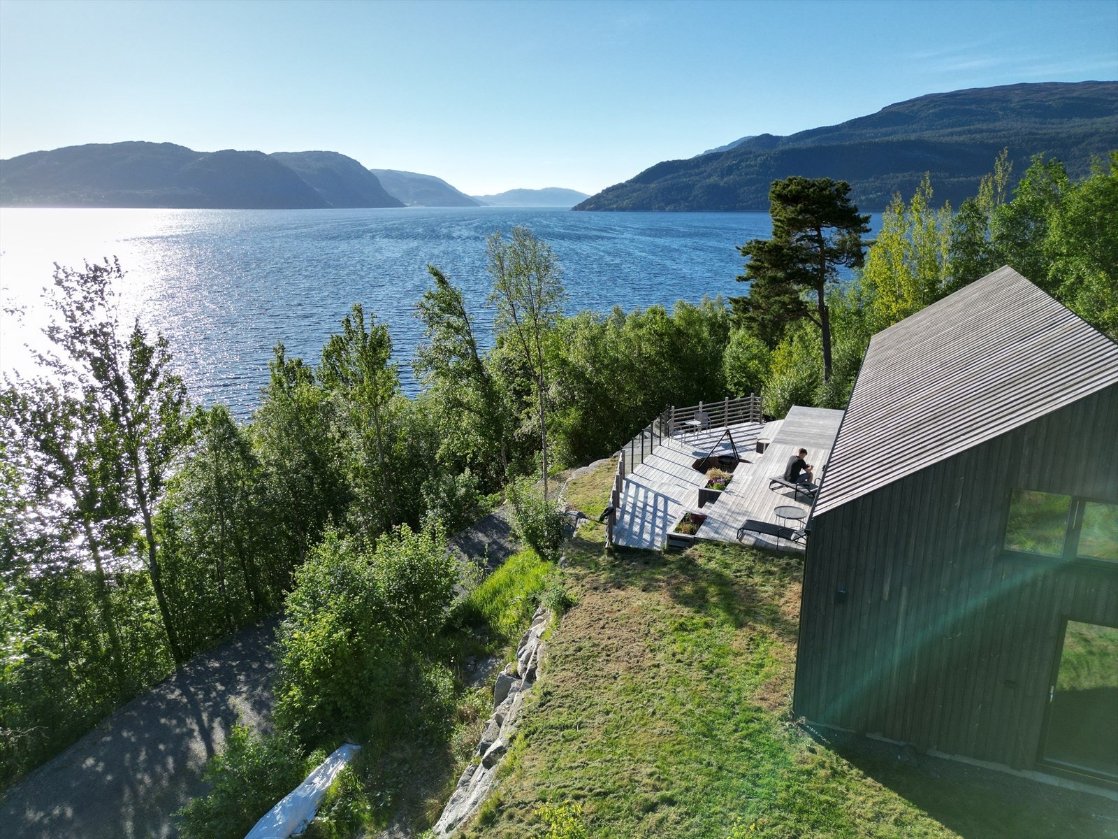 Dronefoto Galleribilde