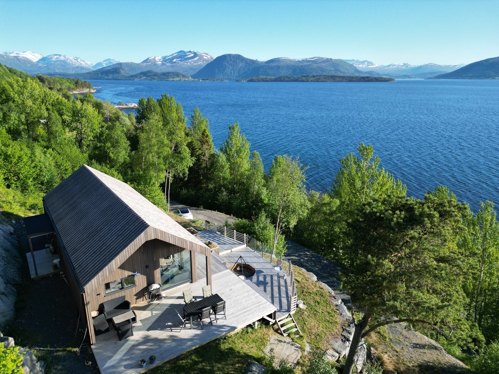 Dronefoto Galleribilde