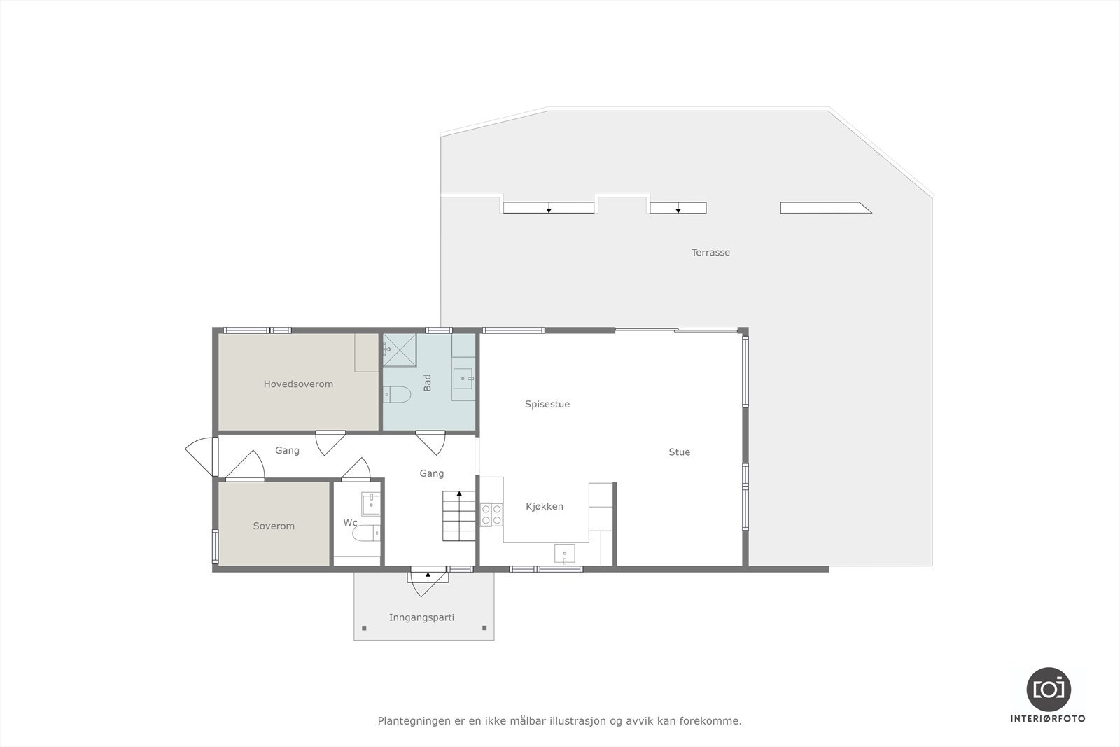 Plantegning Galleribilde