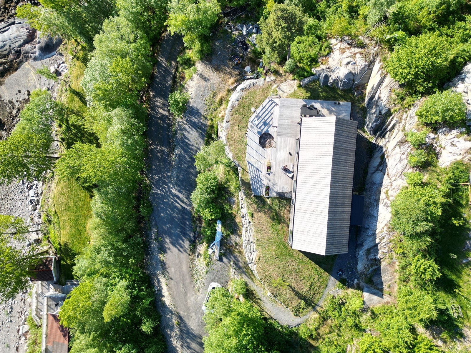 Dronefoto Galleribilde