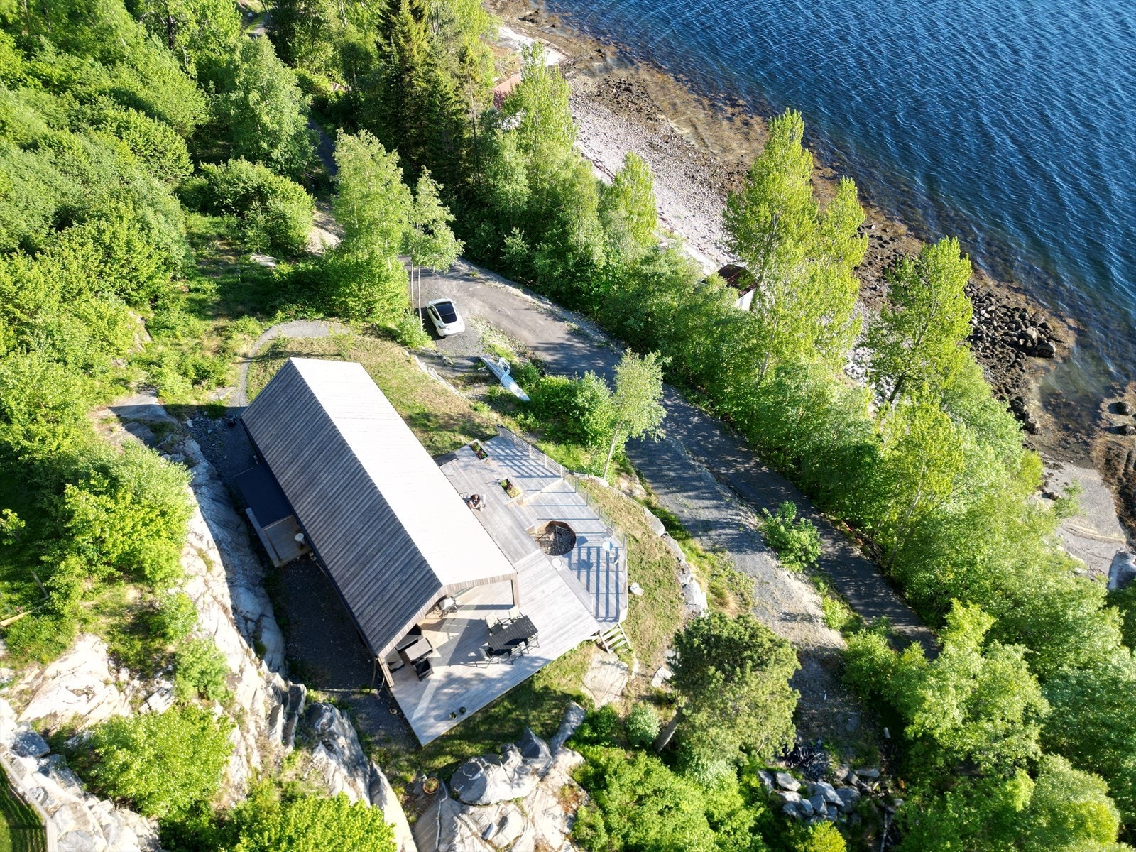 Dronefoto Galleribilde