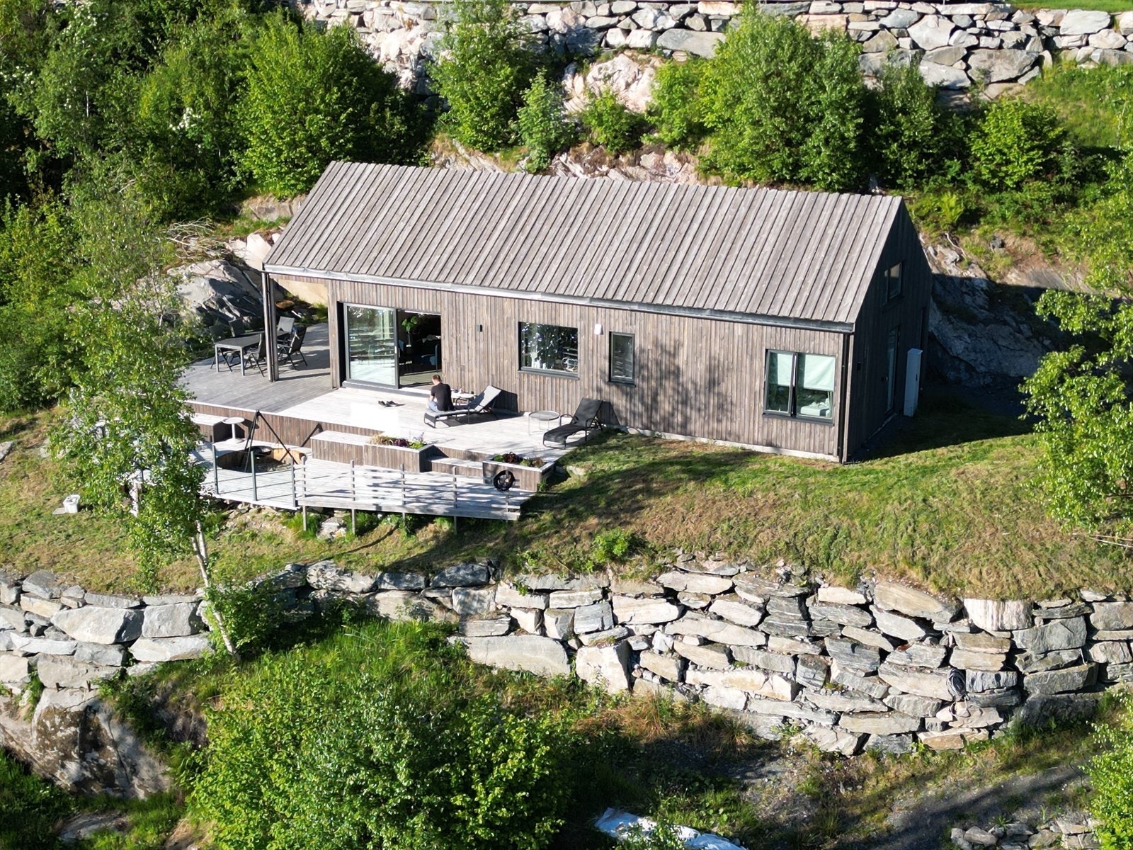 Dronefoto Galleribilde