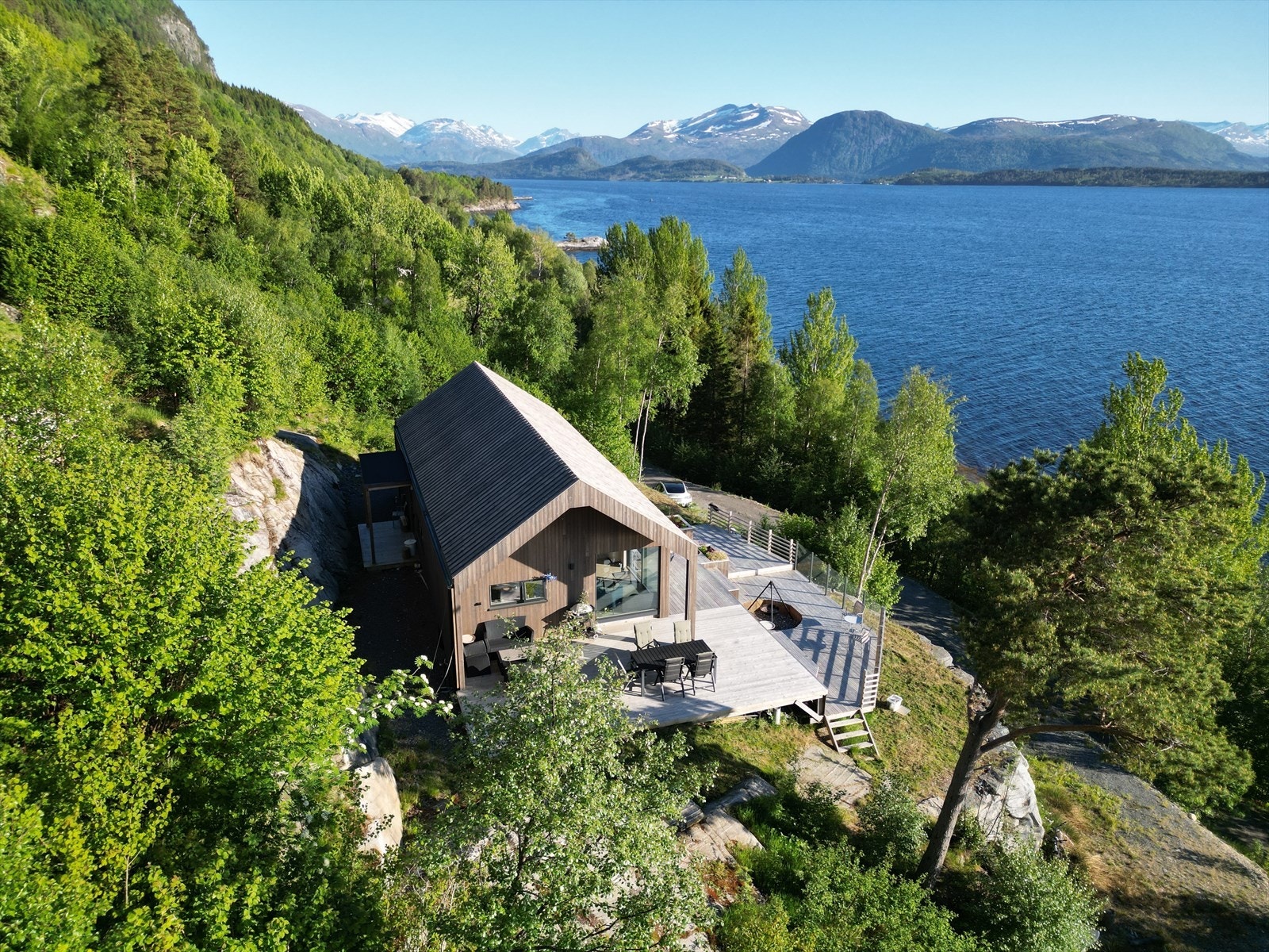 Dronefoto Galleribilde