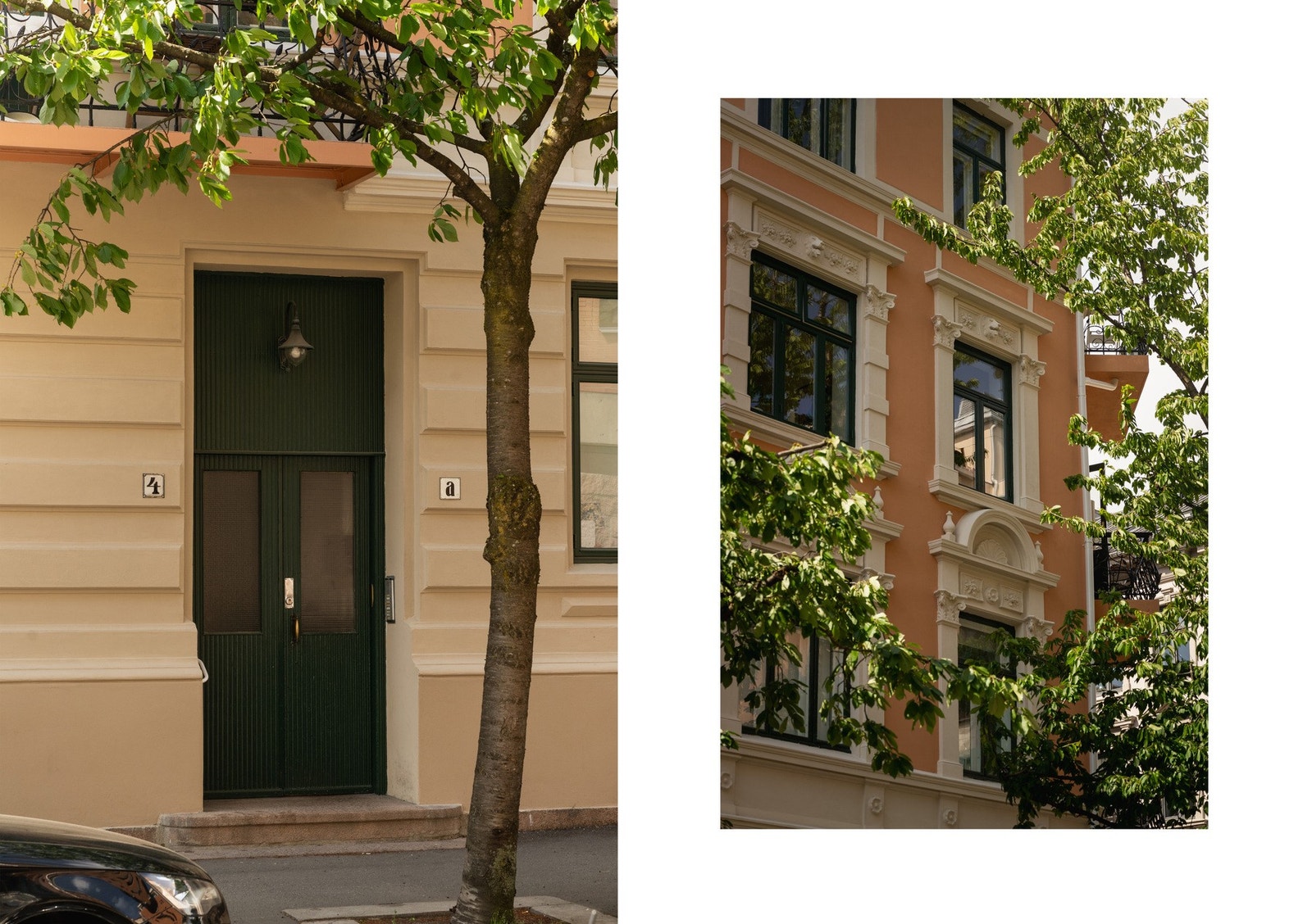 Hyggelig inngangspari. Galleribilde