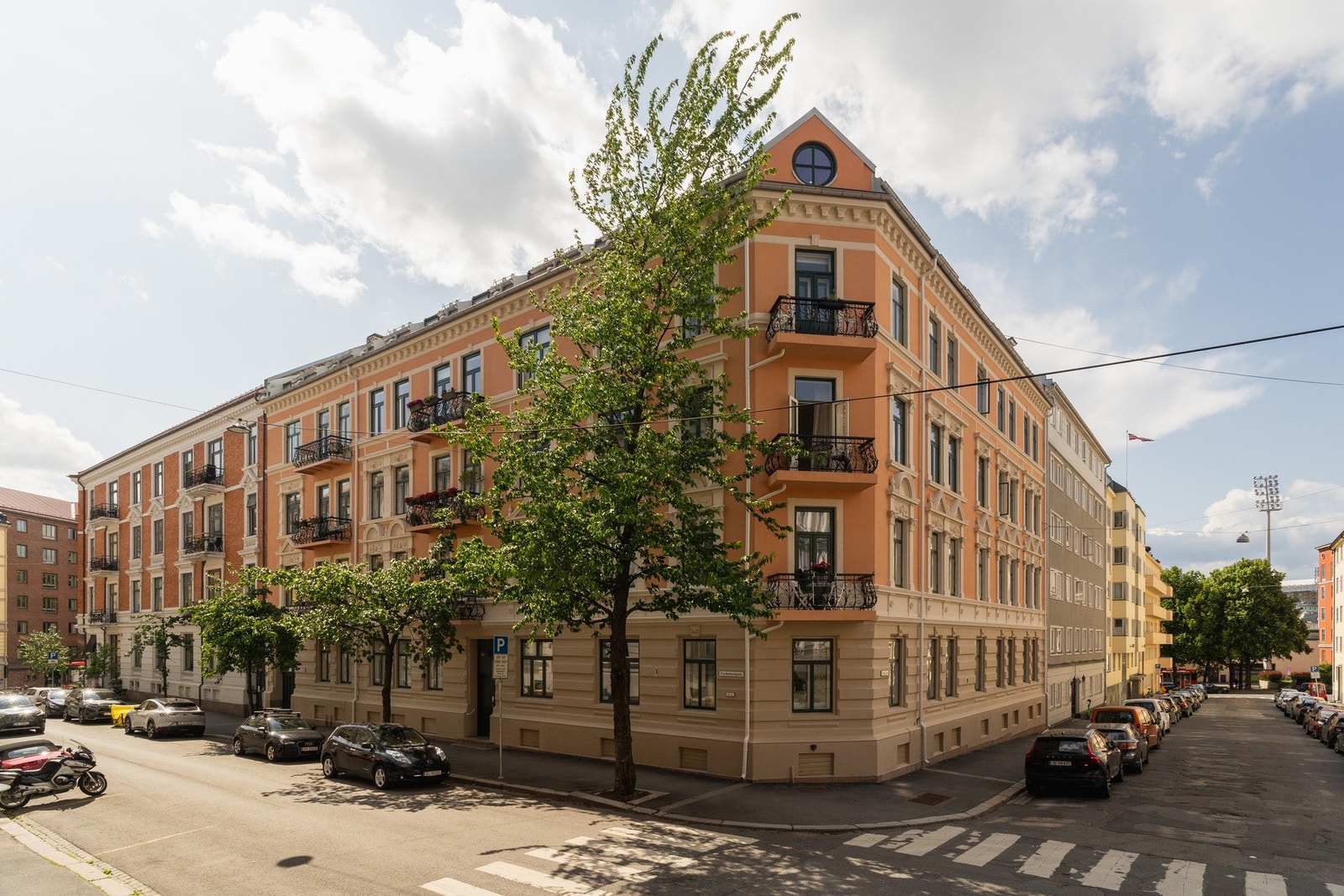 Fasade totalrenovert 2023. Galleribilde