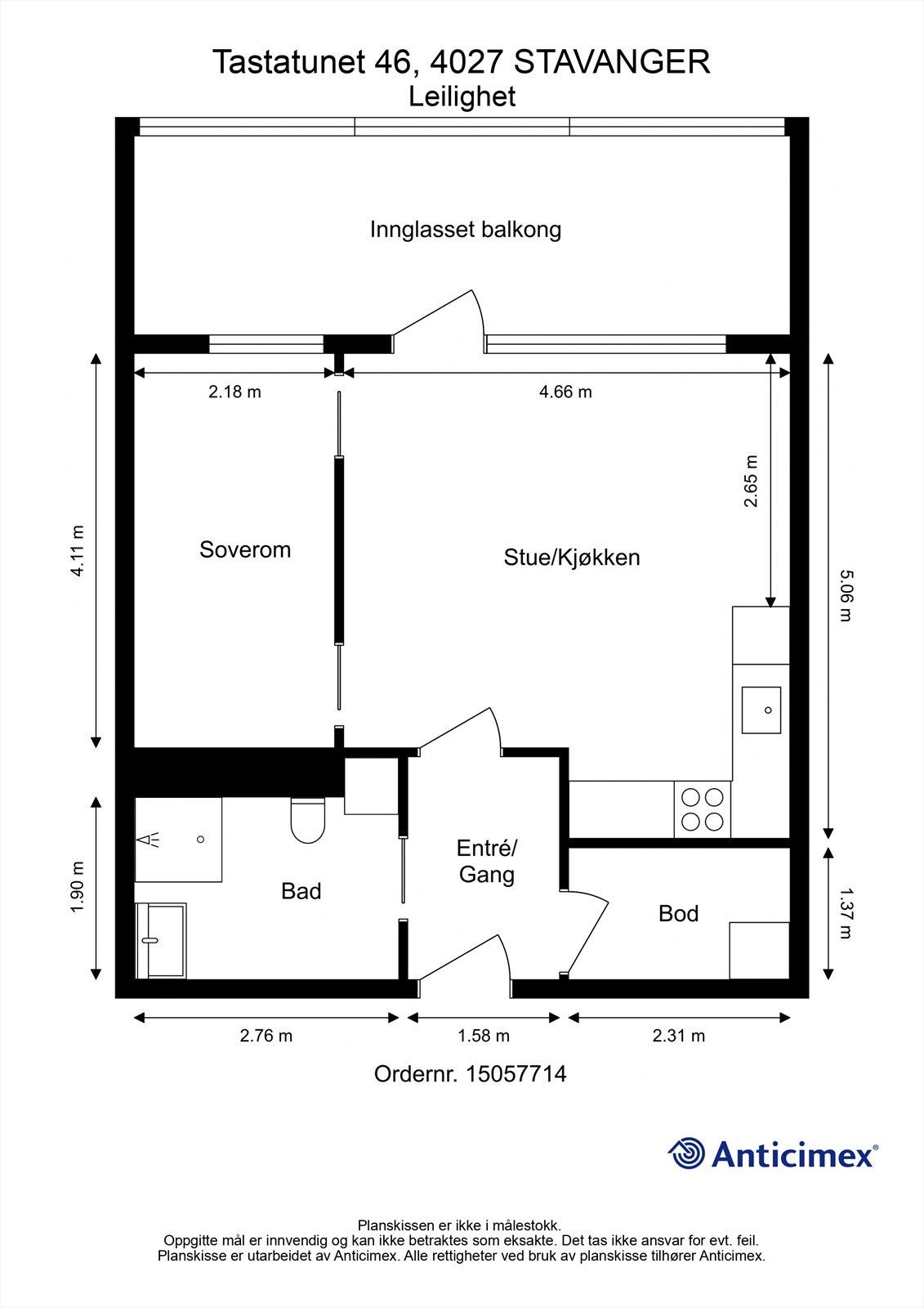 Plantegning. Galleribilde