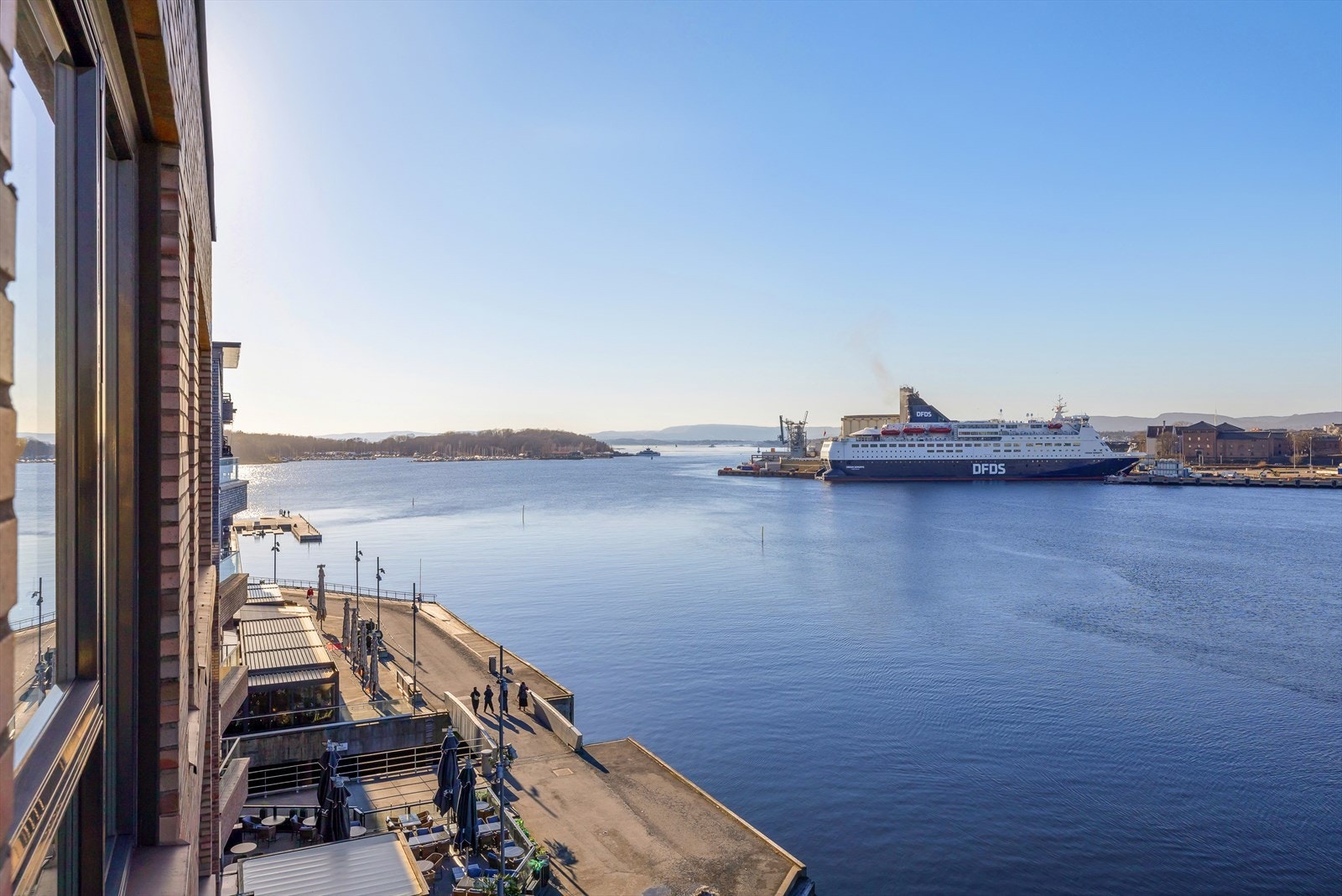 Flott utsikt mot Hovedøya og innover Oslofjorden. Her har man hele innseilingen Galleribilde