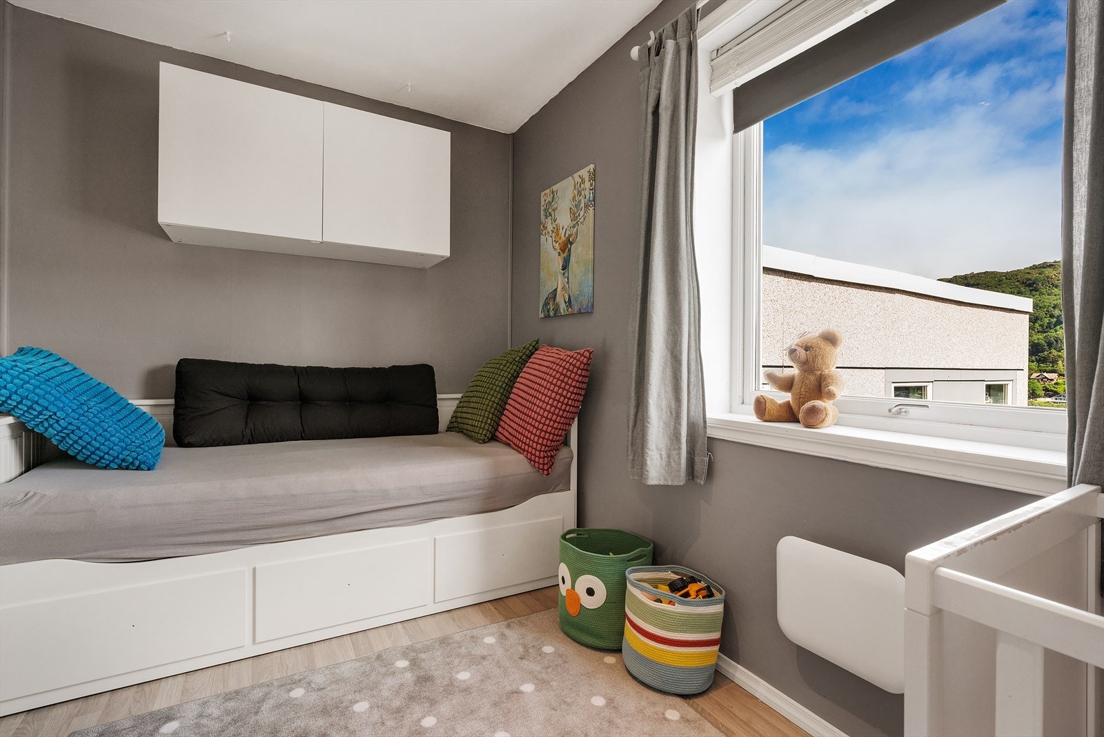 - Soverom tre måler 9 m² - Galleribilde