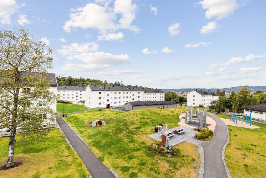 Egen Tuftepark i borettslaget. Galleribilde