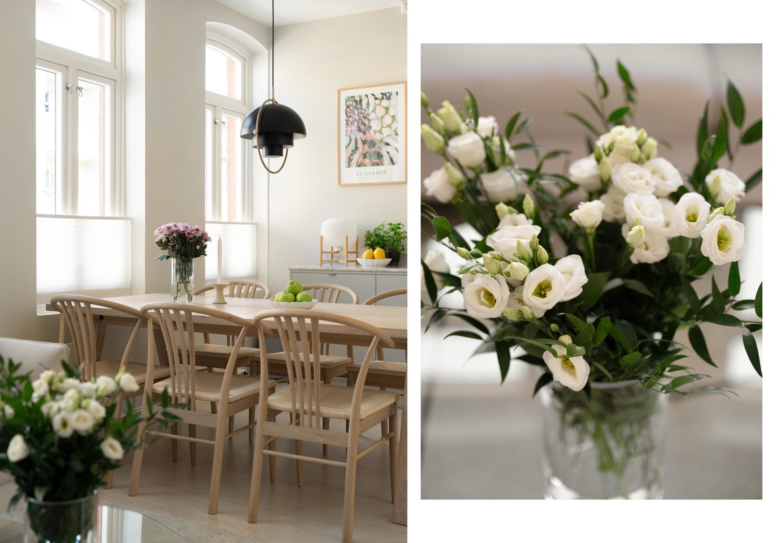 Ved kjøkkenet er det også rikelig med plass til større spisebord med plass til flere gjester. Galleribilde