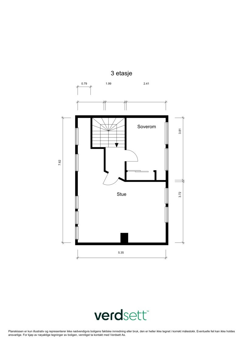 - Plantegning loft - Galleribilde