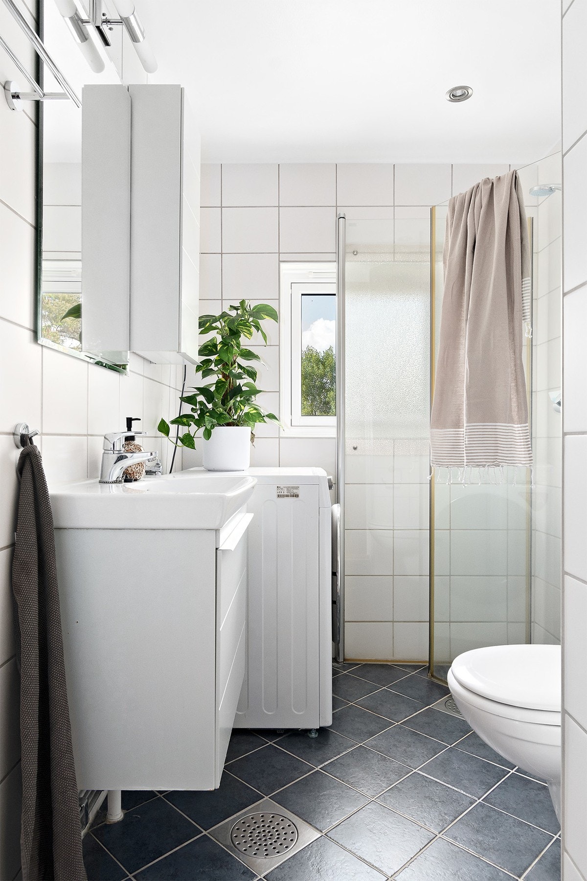 Badet er oppgradert i regi av borettslaget i 2008. Galleribilde