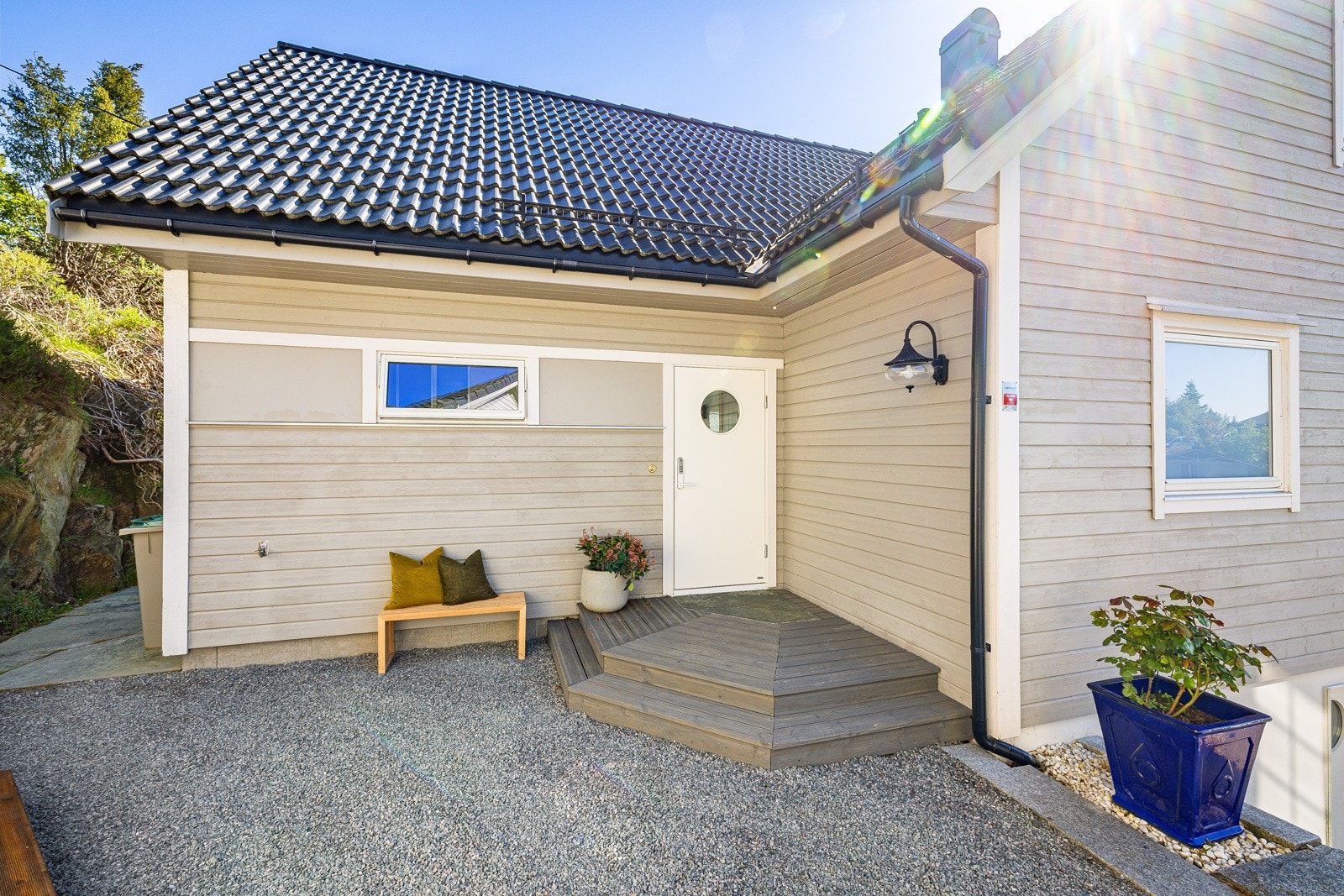 Et herlig inngangsparti. Galleribilde