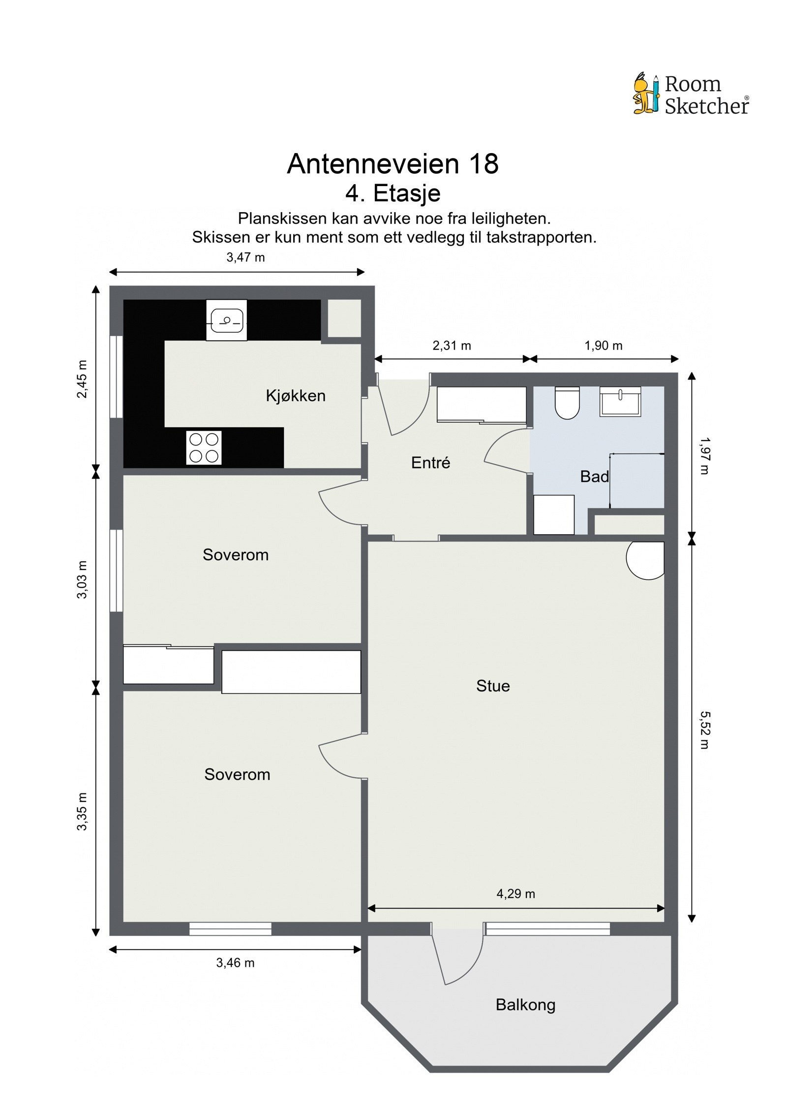 Leiligheten disponerer god lagringsplass i 2 kjellerboder på ca. 2 m² og 3 m² merket med nr. 4049 samt loftsbod på ca. 8 m² merkert med med skråtak iht. vedlagt tilstandsrapport. Galleribilde