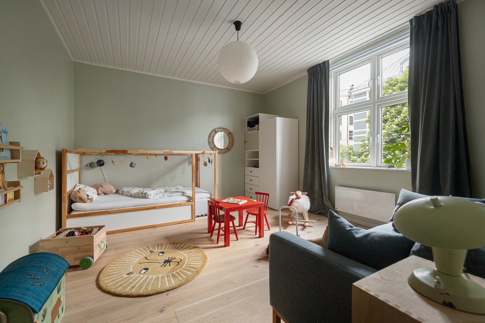 Det tredje soverommet er favorittrommet til den minste. Galleribilde