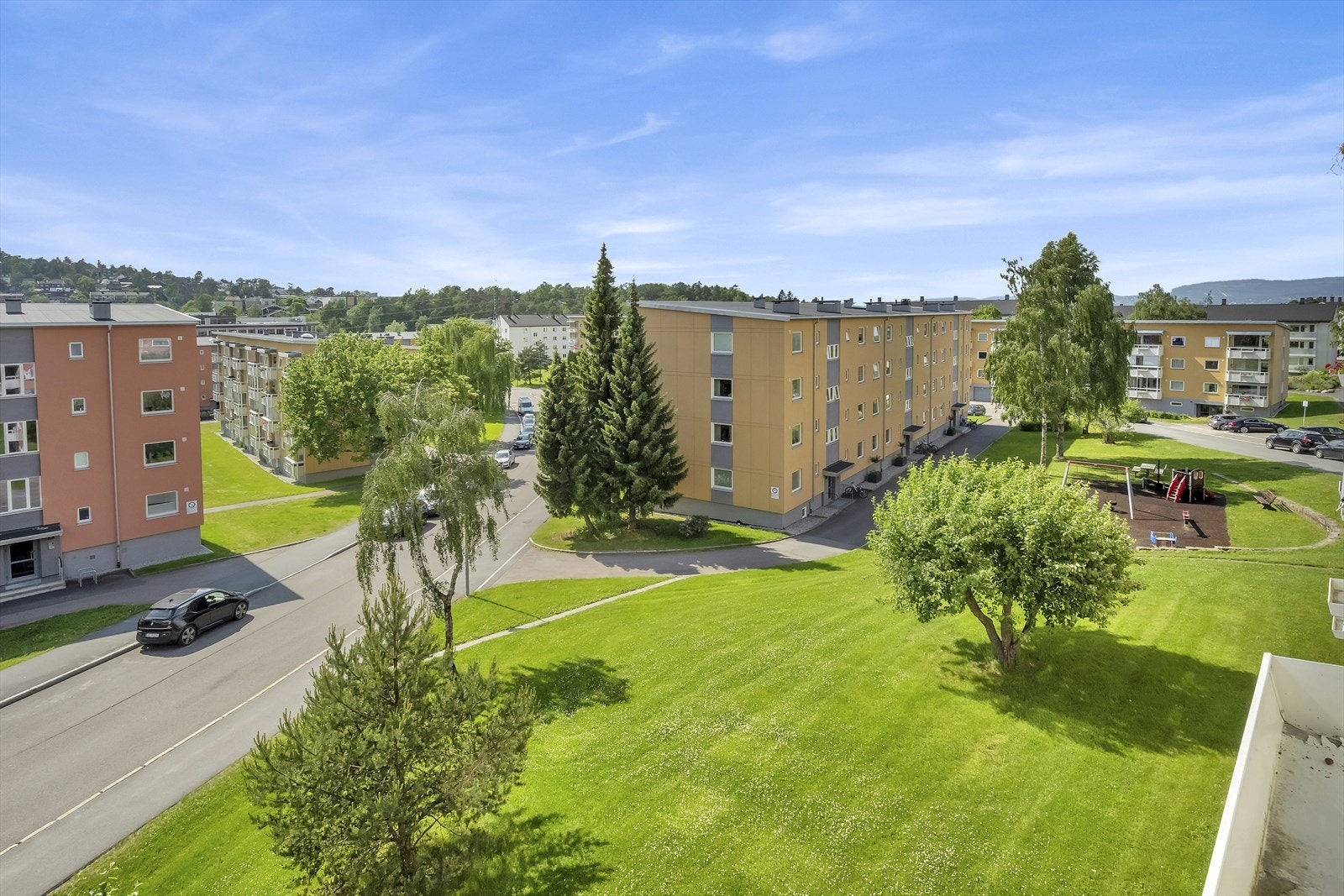 Hyggelig utsyn fra leiligheten. Galleribilde