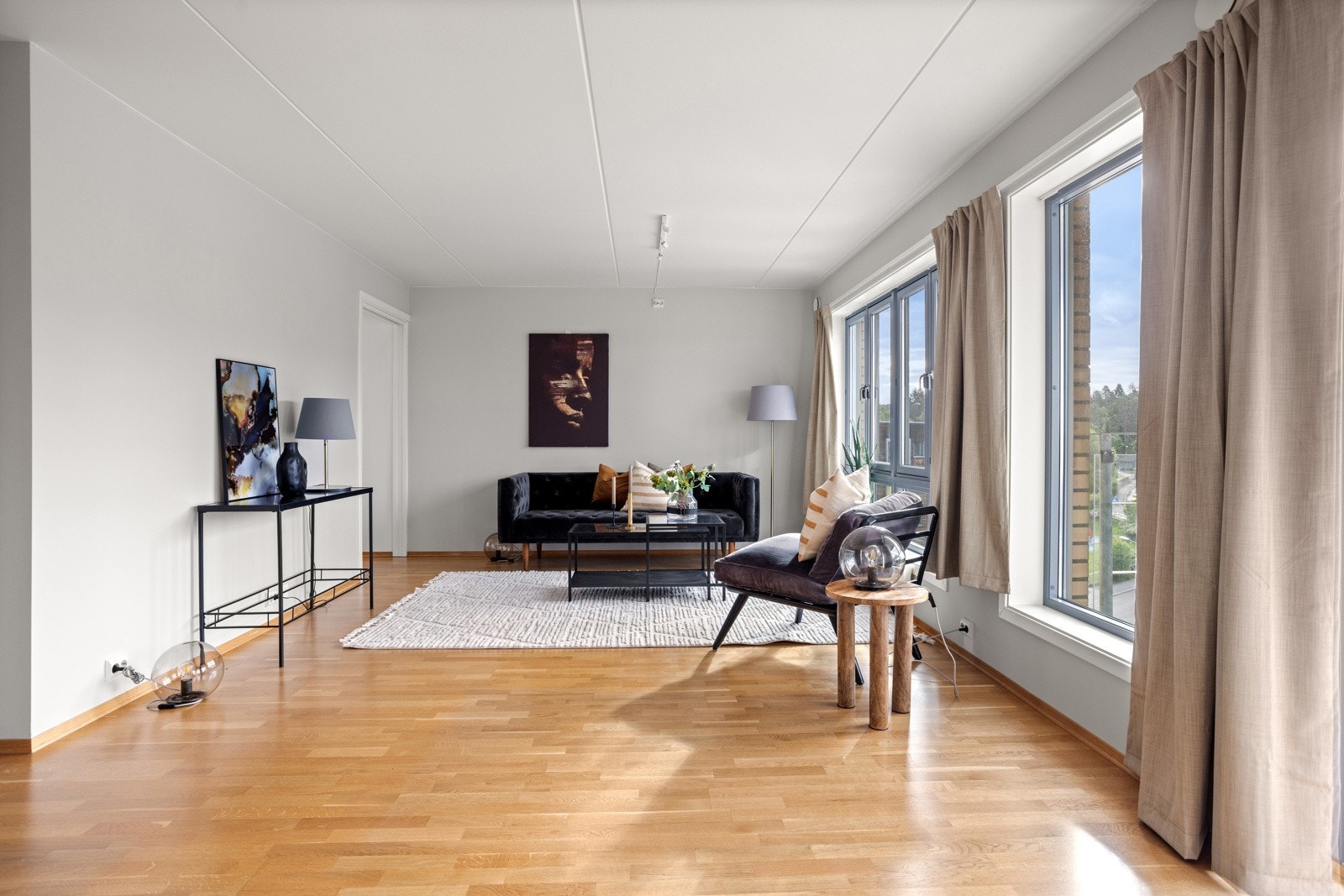 Stuen er naturlig inndelt i ulike brukssoner Galleribilde