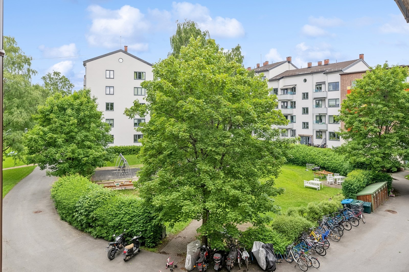 Utsikt fra soverom Galleribilde