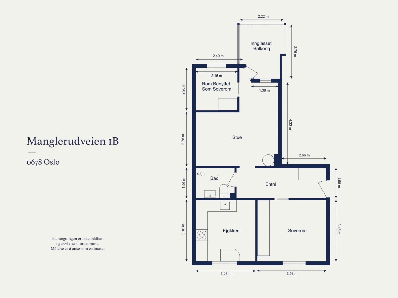 Plantegning | Høy 1. etasje Galleribilde