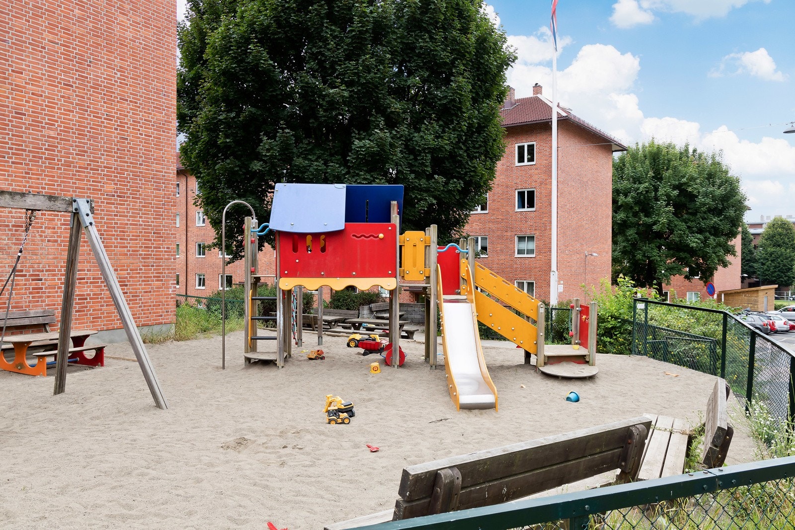 Fellesområde for beboerne. Galleribilde