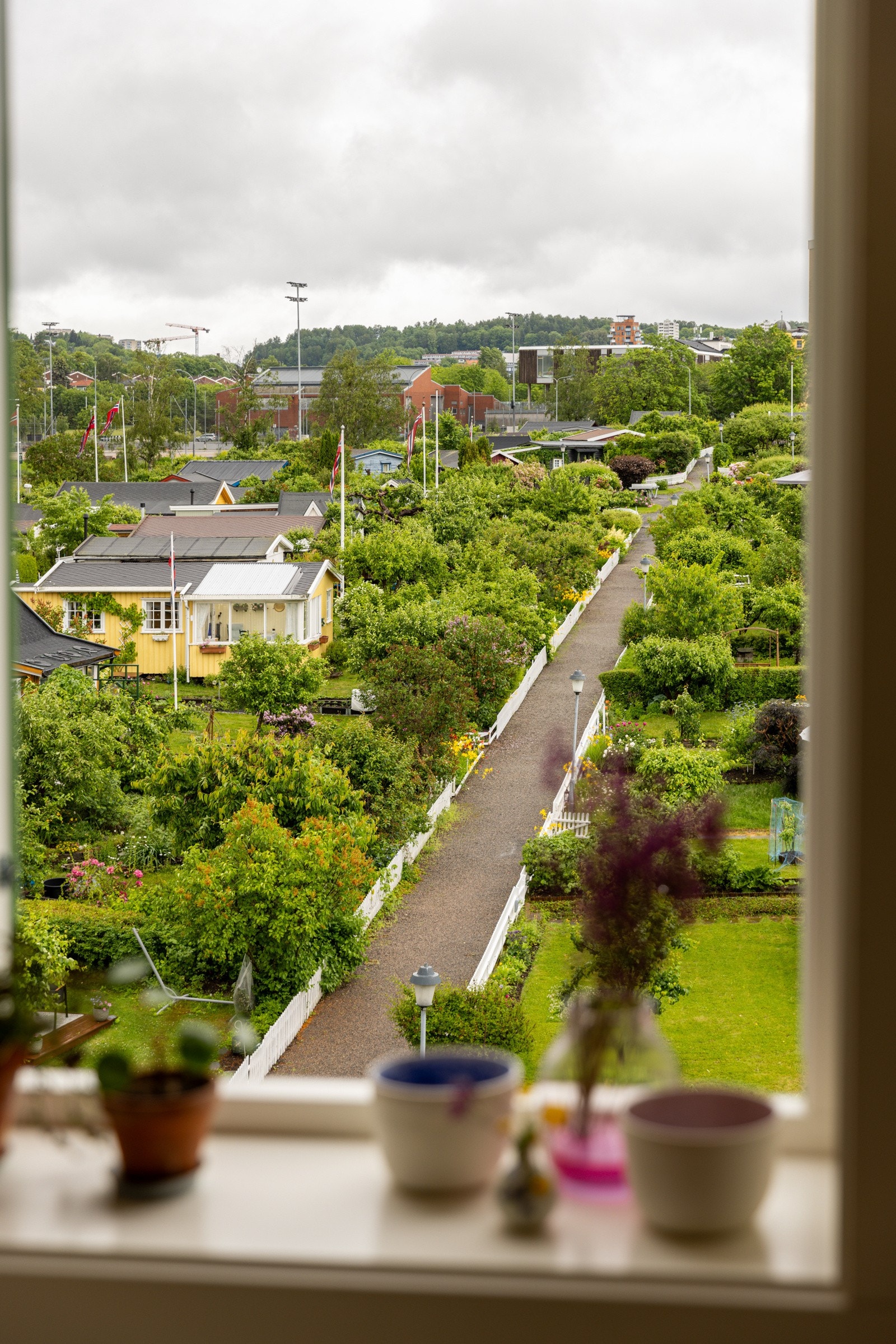 Fin utsikt året rundt, også på litt grå dager. Galleribilde