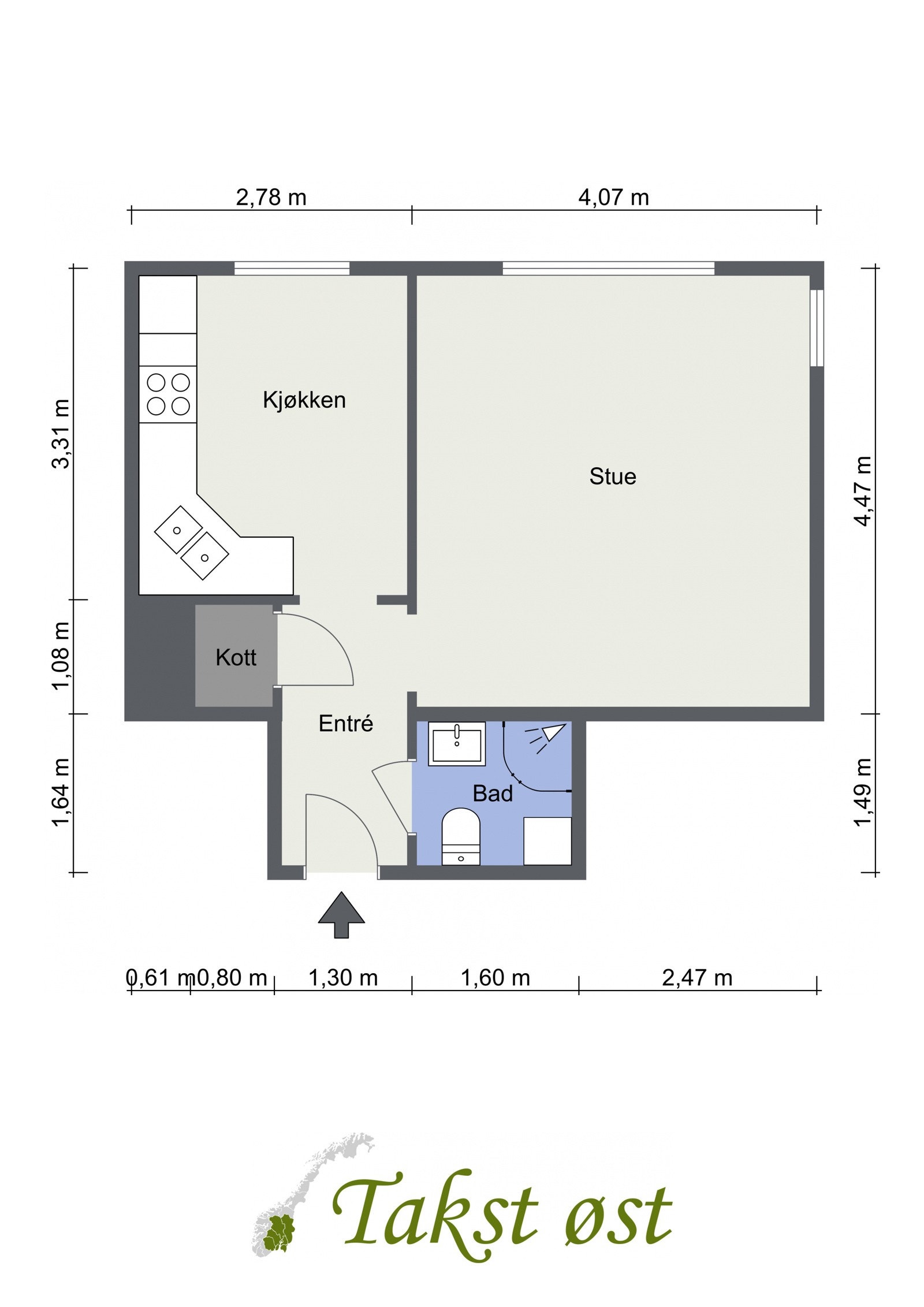 Dagens planløsning. Galleribilde