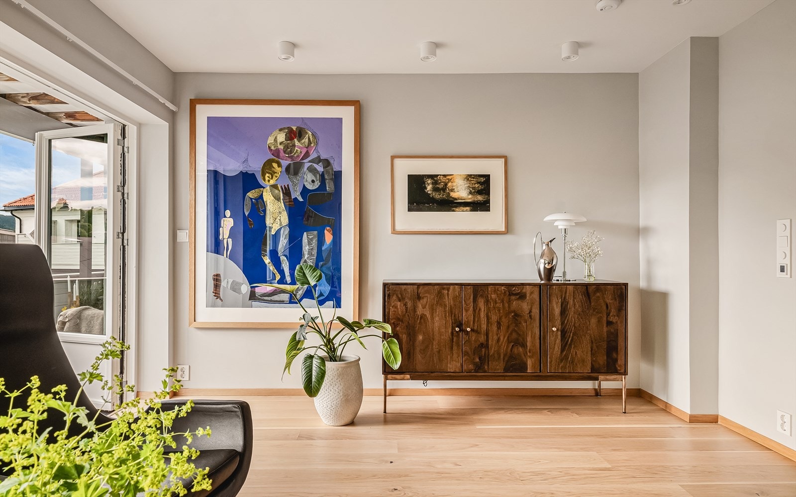 Det er mulighet for å installere peisovn. Galleribilde