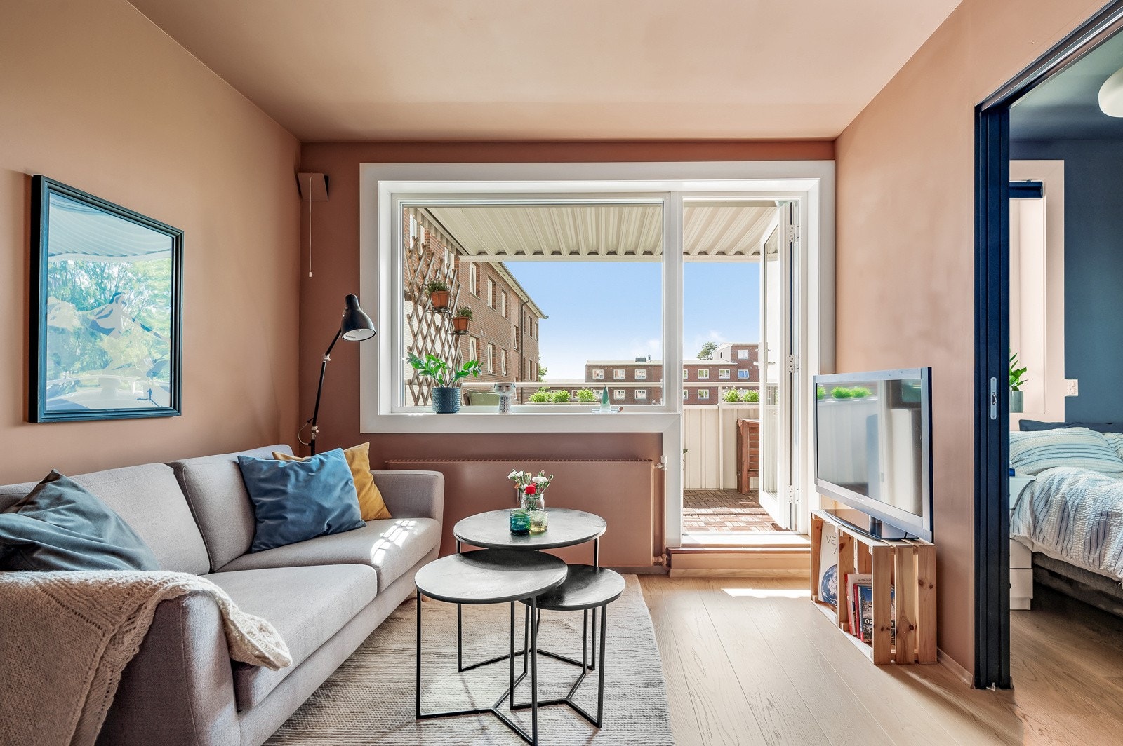 Med varmtvann og fyring inkl. i felleskostnadene vil det bidra med å holde strømkostnadene dine nede. Galleribilde