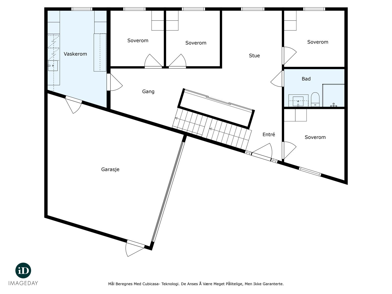 Plantegning - 1.etg. Galleribilde