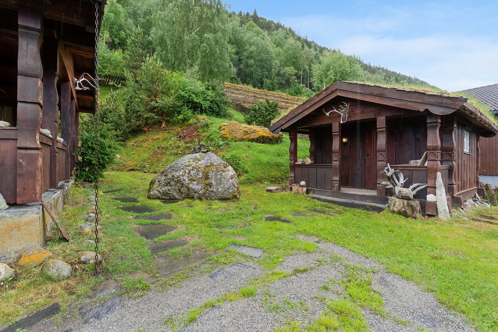 Tilhørende anneks som består av to rom. Her er det 3-4 sengeplasser. Galleribilde