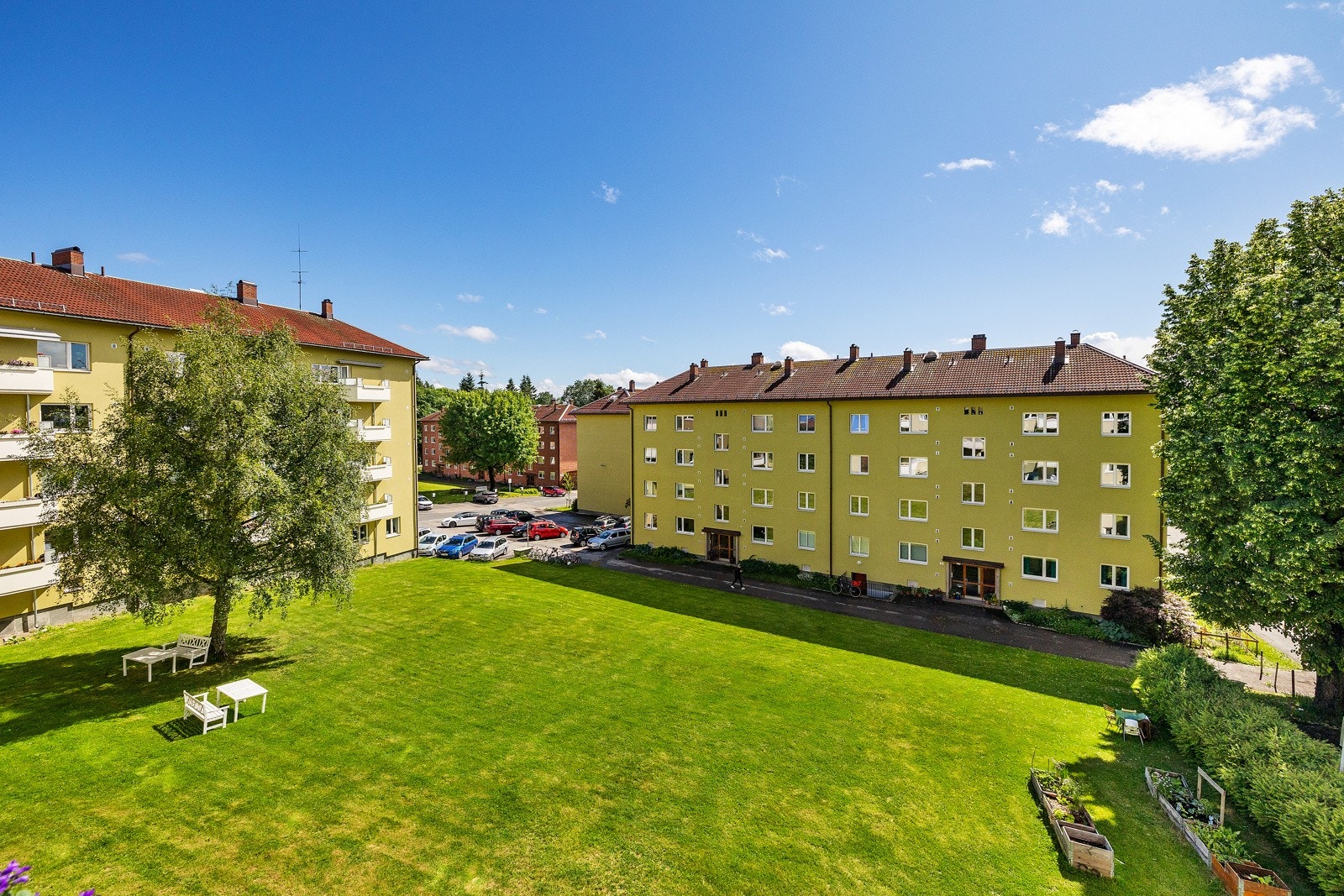 Perfekt å nyte middagen utendørs her. Galleribilde