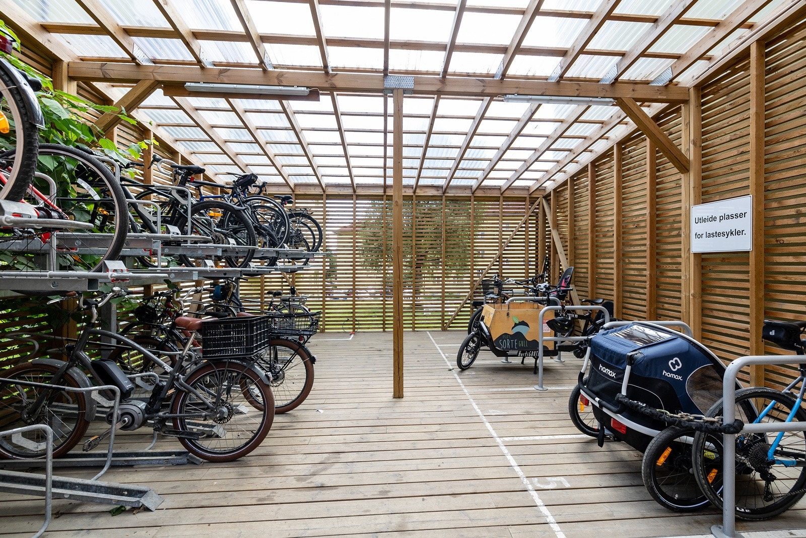 Disponibel sykkelbod. Galleribilde