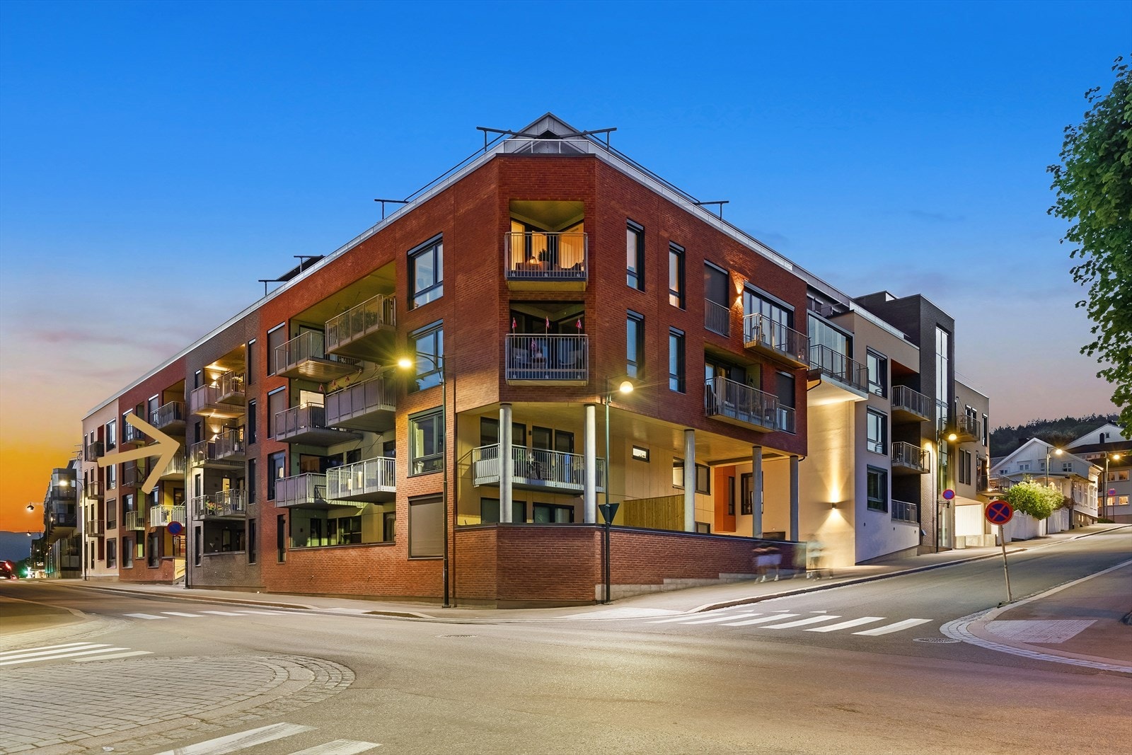 Leiligheten ligger sentralt til på Bragernes, med meget flotte tur- og rekreasjonsområder rett utenfor døren Galleribilde