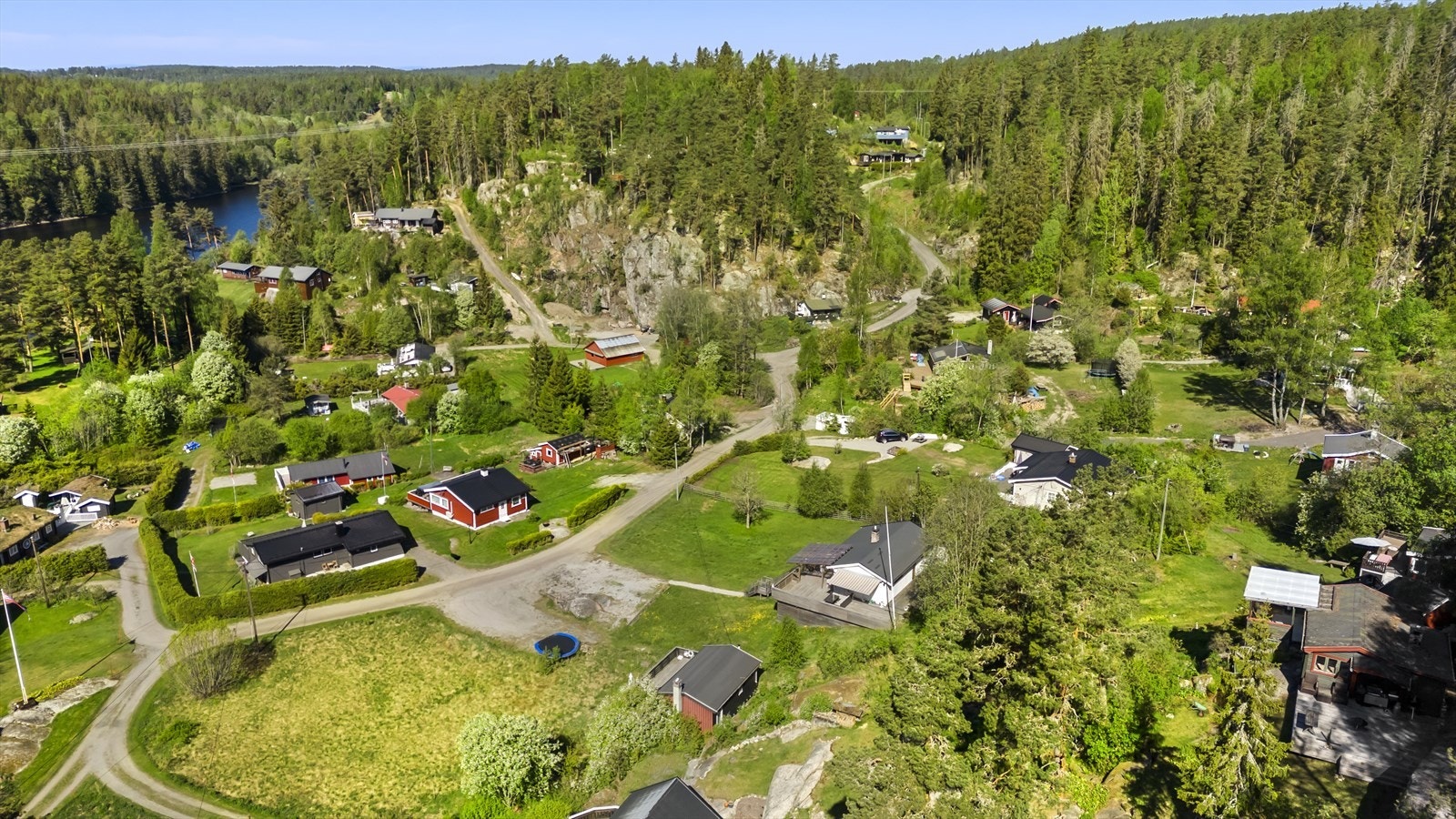 Dronefoto Galleribilde