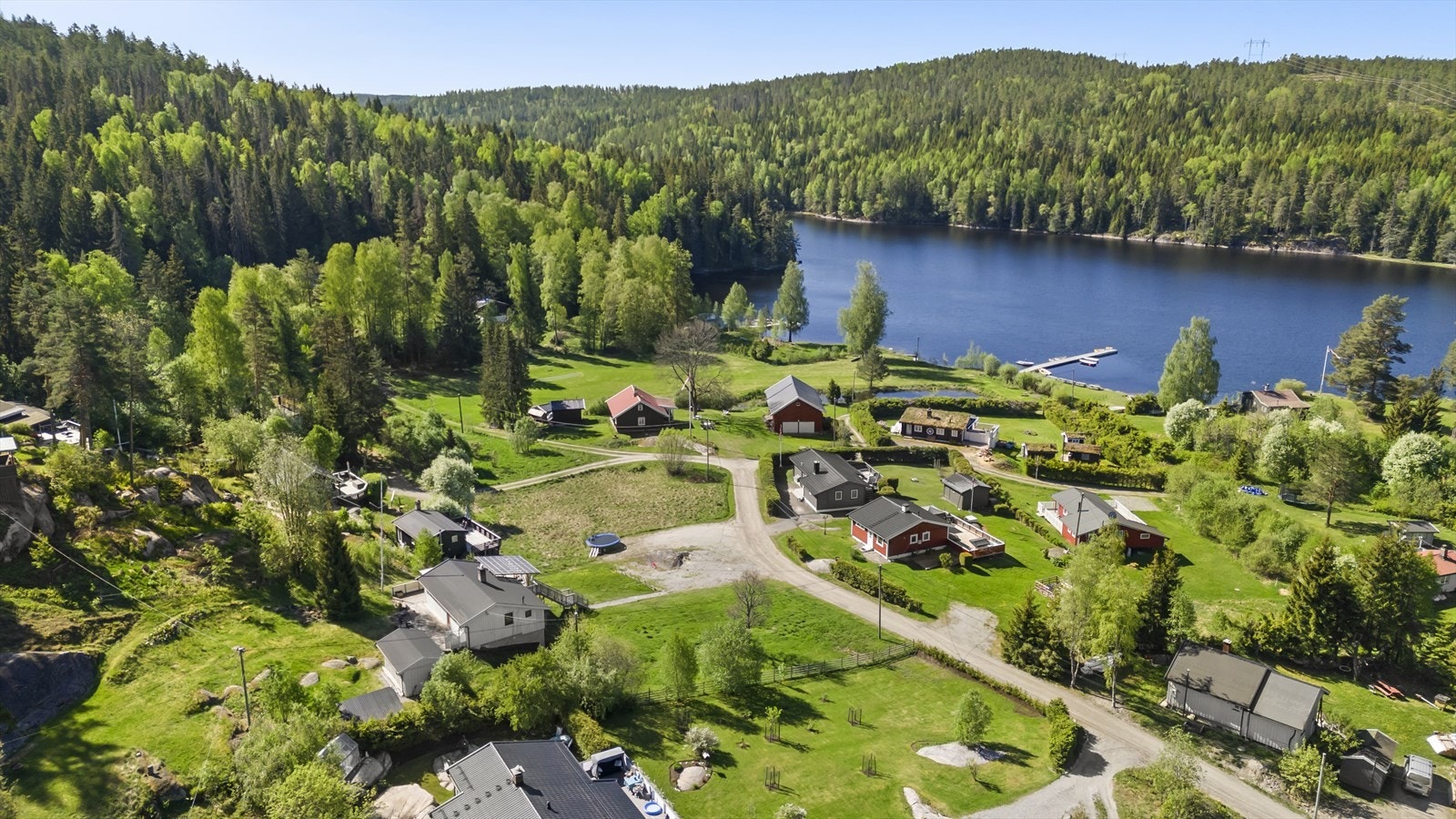 Dronefoto Galleribilde