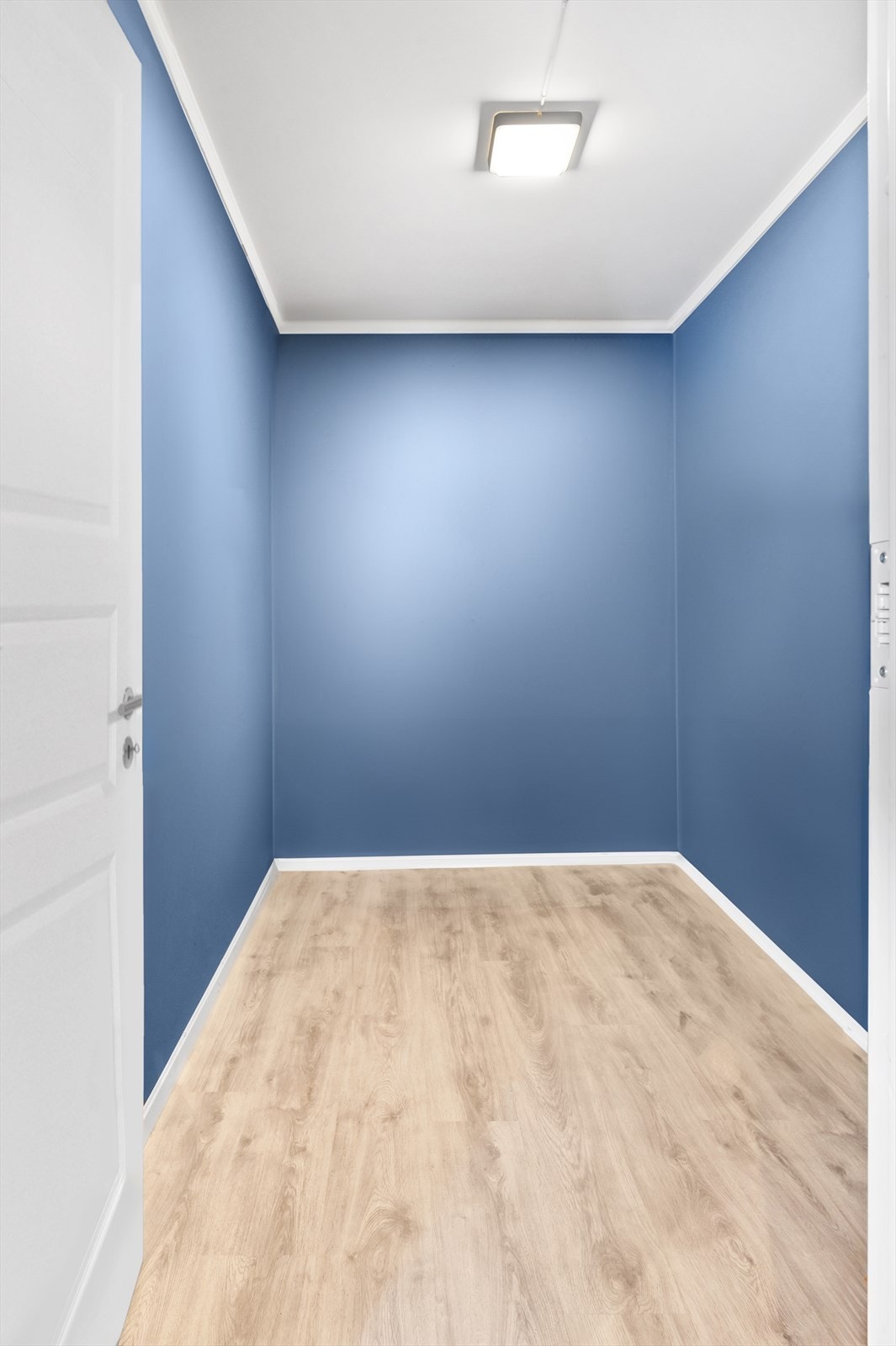 I tilknytning til entréen er det en romslig innvendig bod med gode lagringsmuligheter. Galleribilde