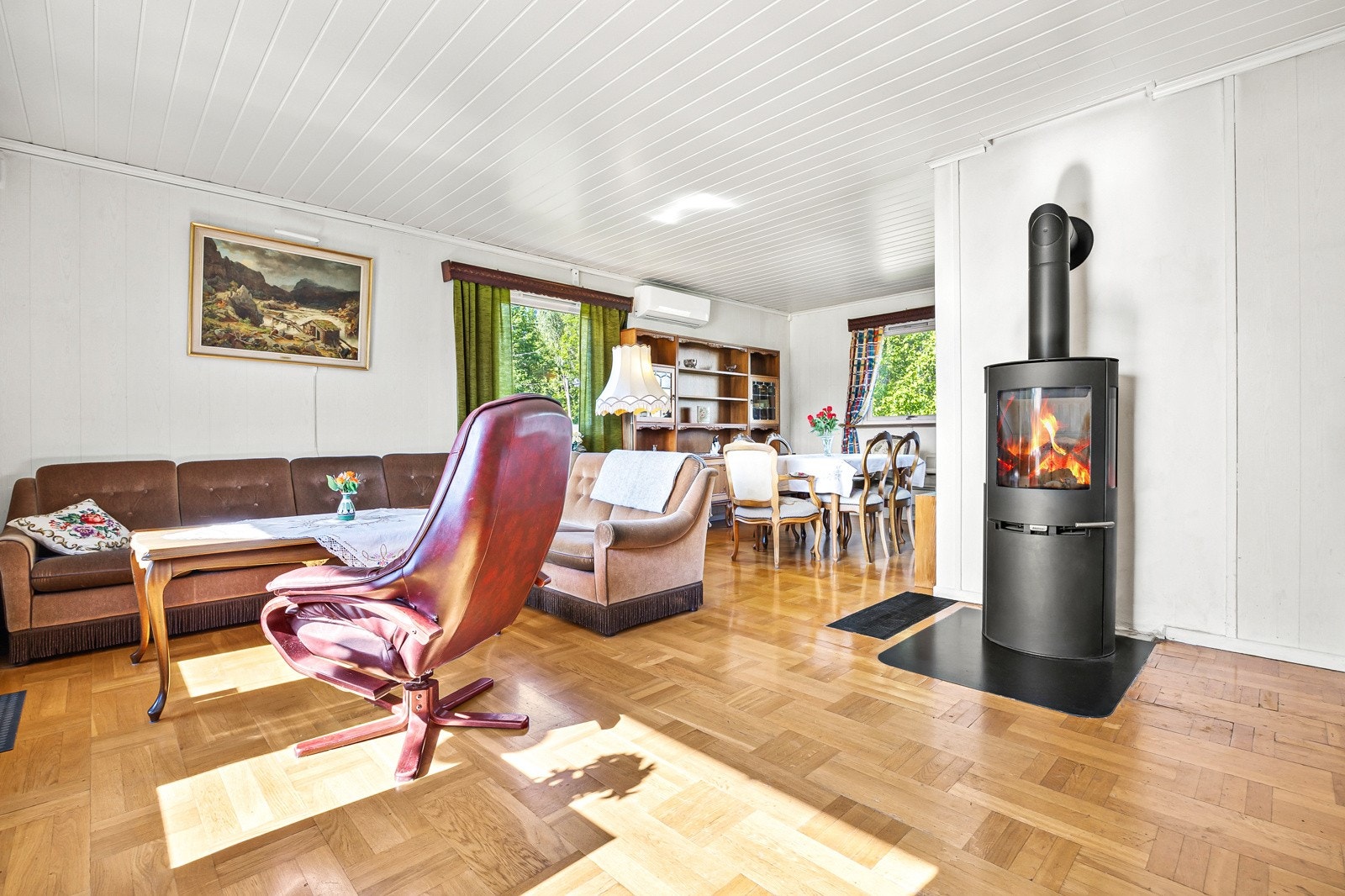 Peisovn som gir god varme Galleribilde