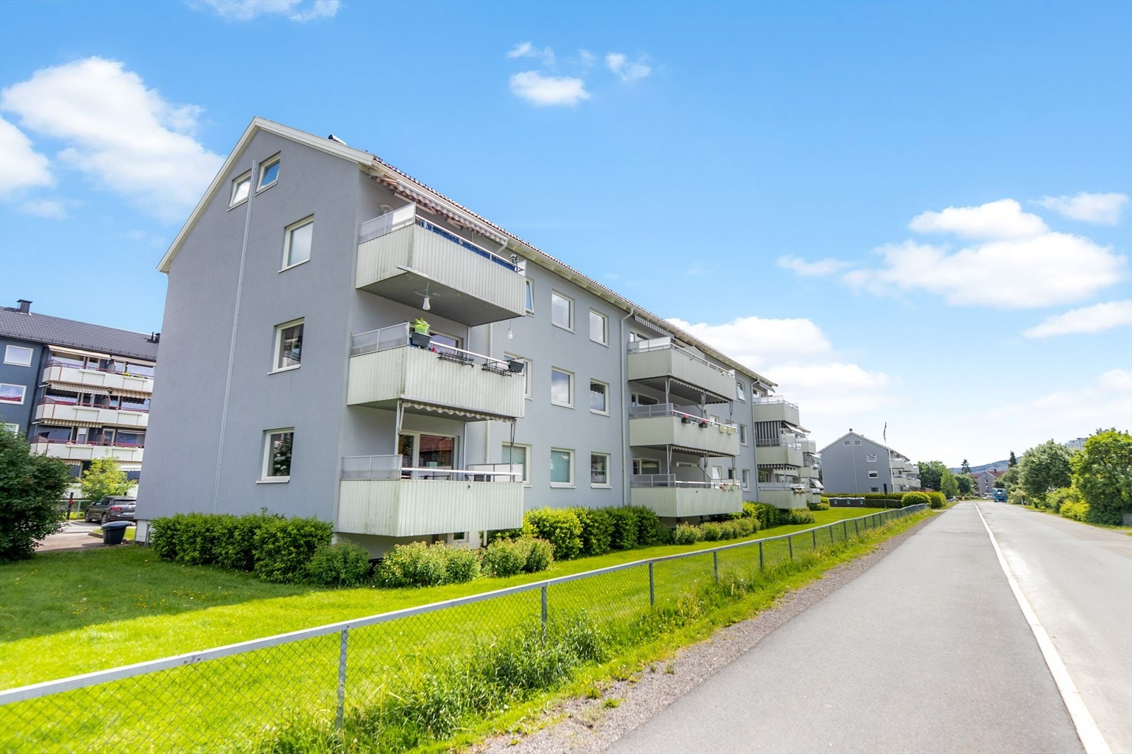 Vestvendt balkong Galleribilde