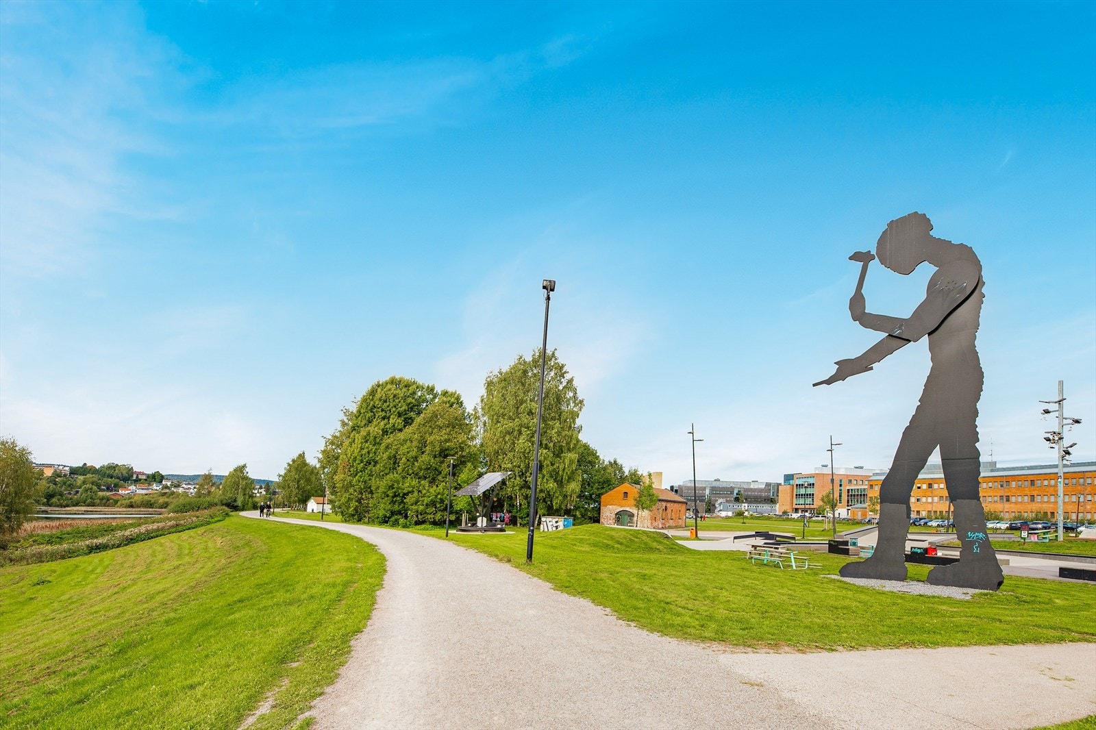 Lillestrøm tilbyr mange flotte muligheter for turer og friluftsliv. Galleribilde