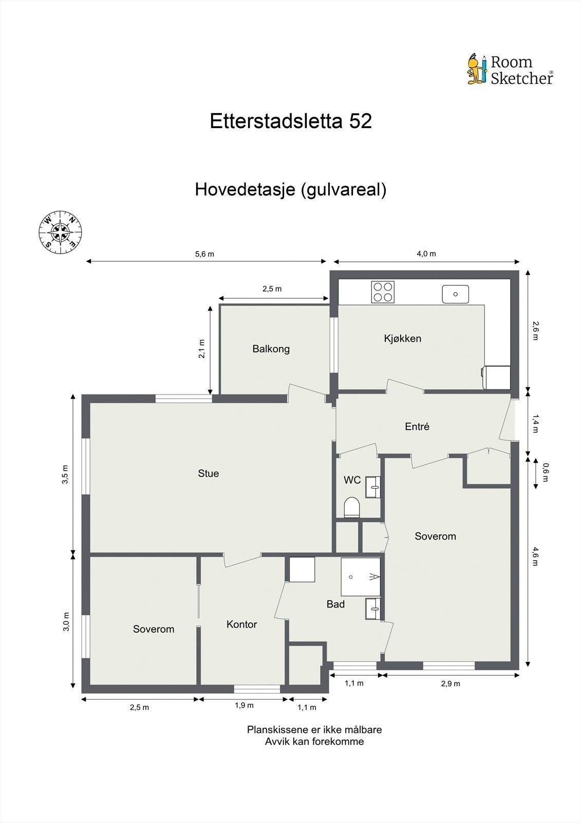 Plantegning. Galleribilde