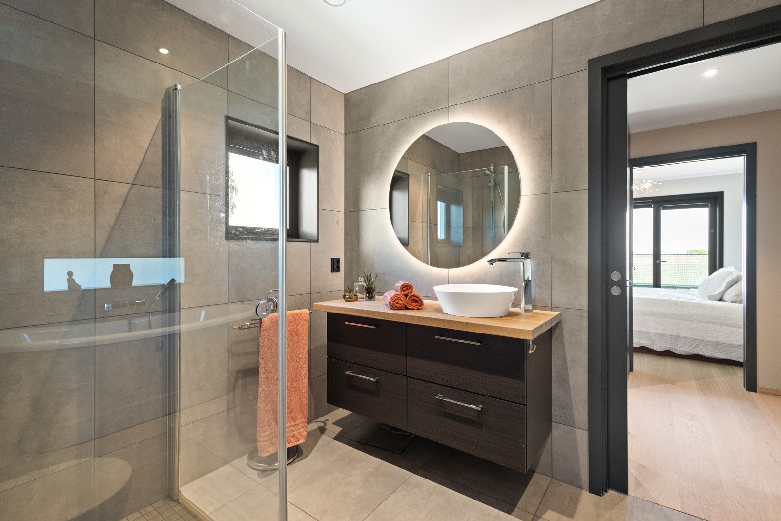 Bad ved hovedsoverommet Galleribilde