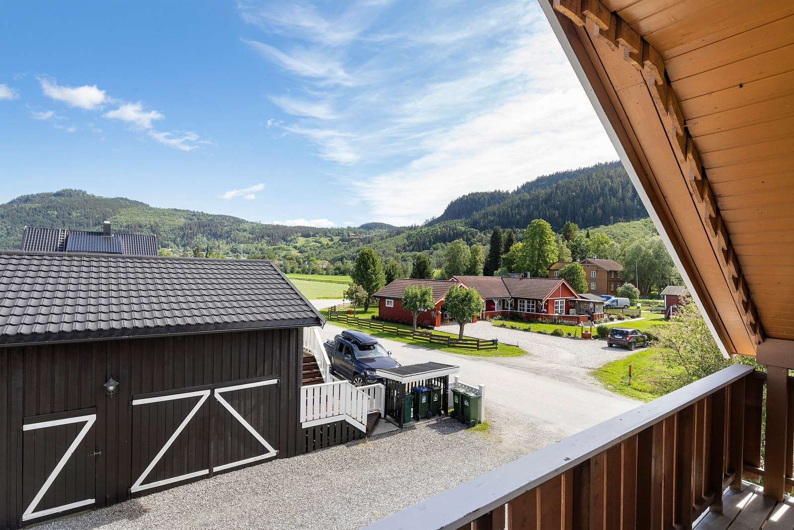 Soveromsbalkongen er på 12 kvm og vender mot nord/øst. Galleribilde