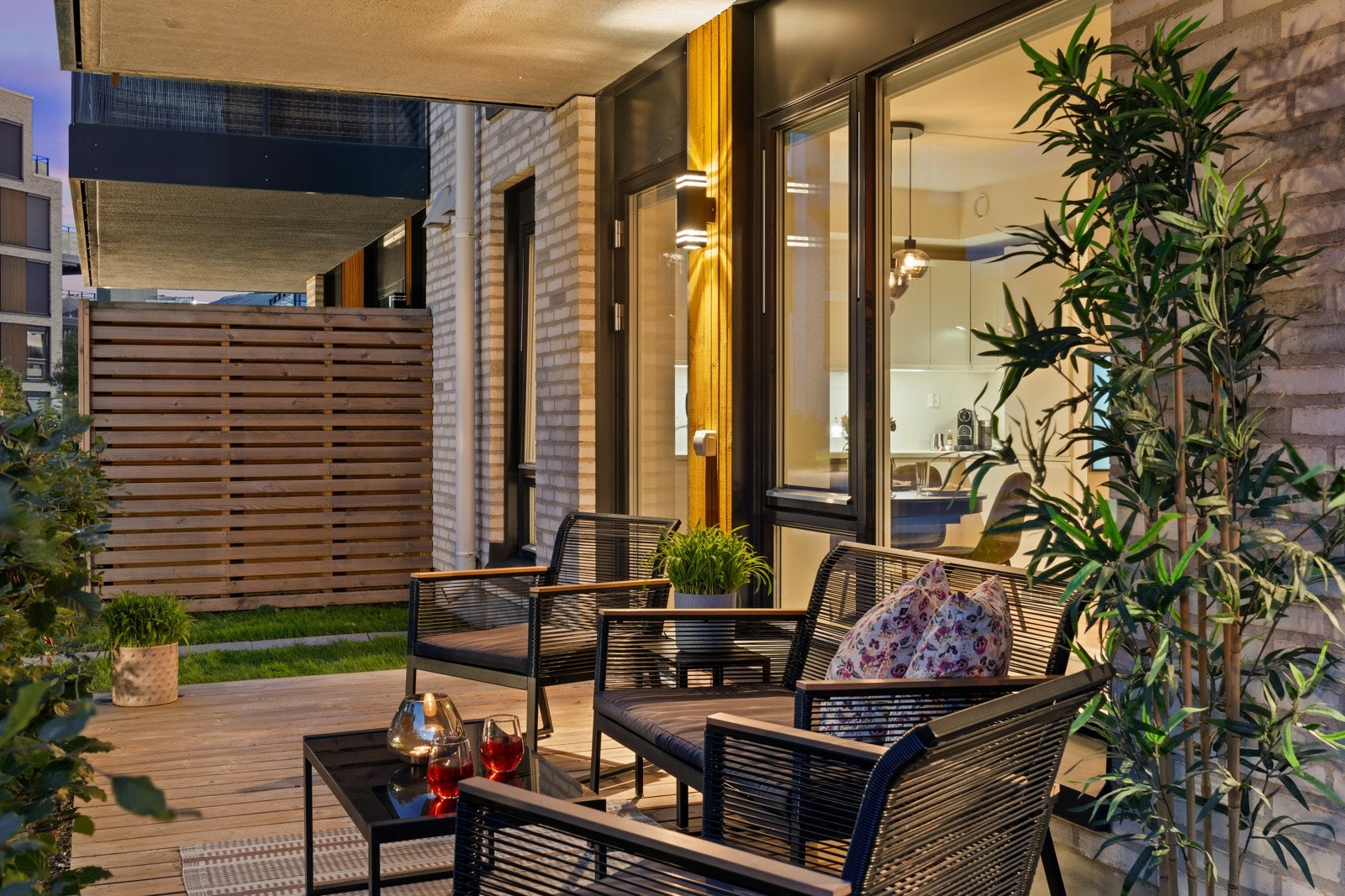 Her kan sommerkveldene nytes uforstyrret. Galleribilde