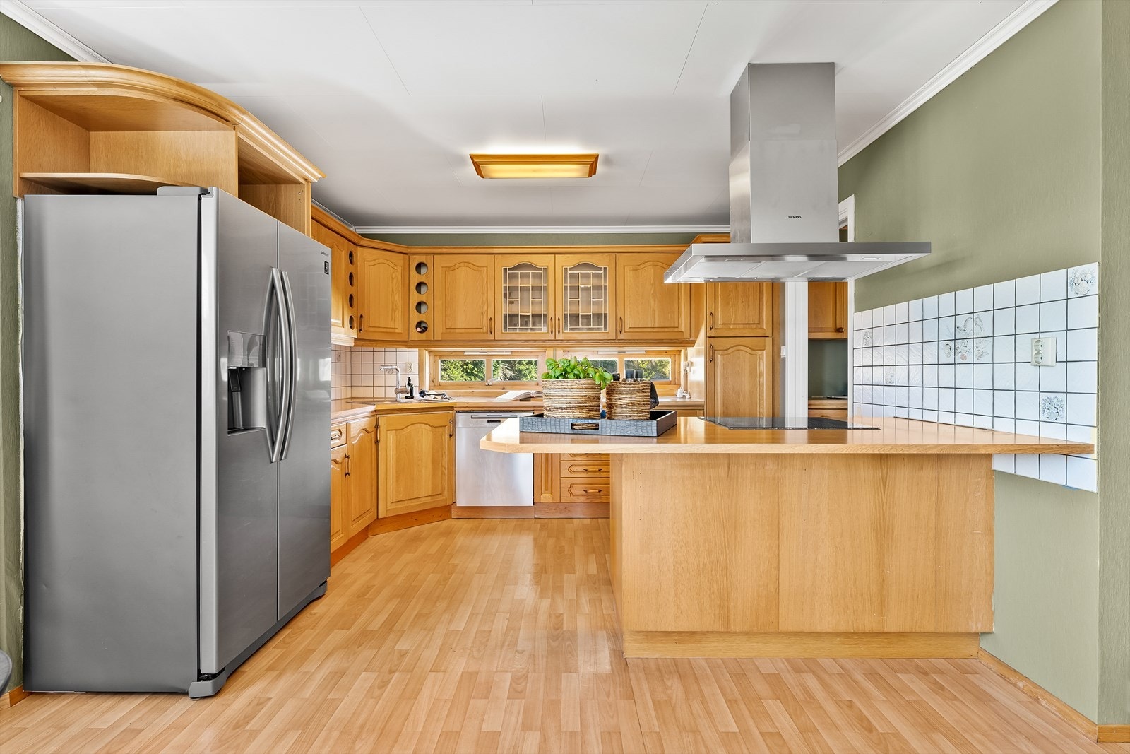 Kjøkkenet er av fin størrelse og er godt utnyttet. Galleribilde