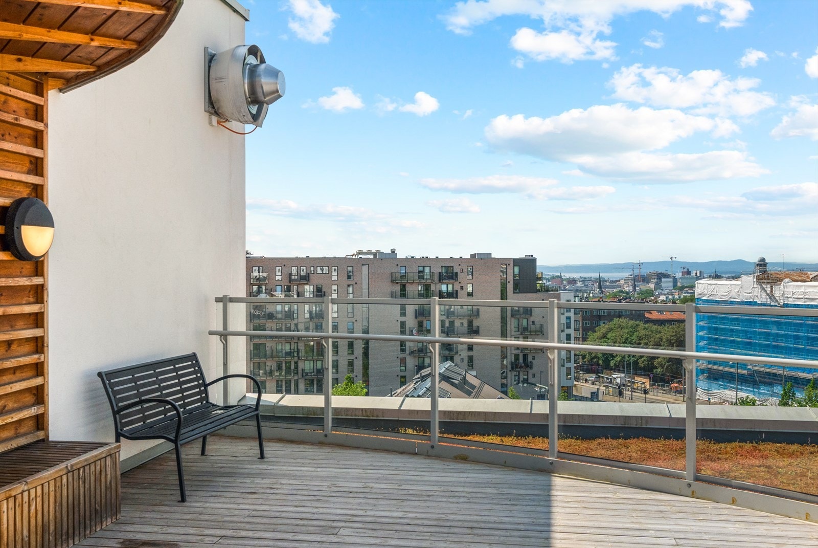 Det er i tillegg en felles takterrasse for beboerene! Galleribilde