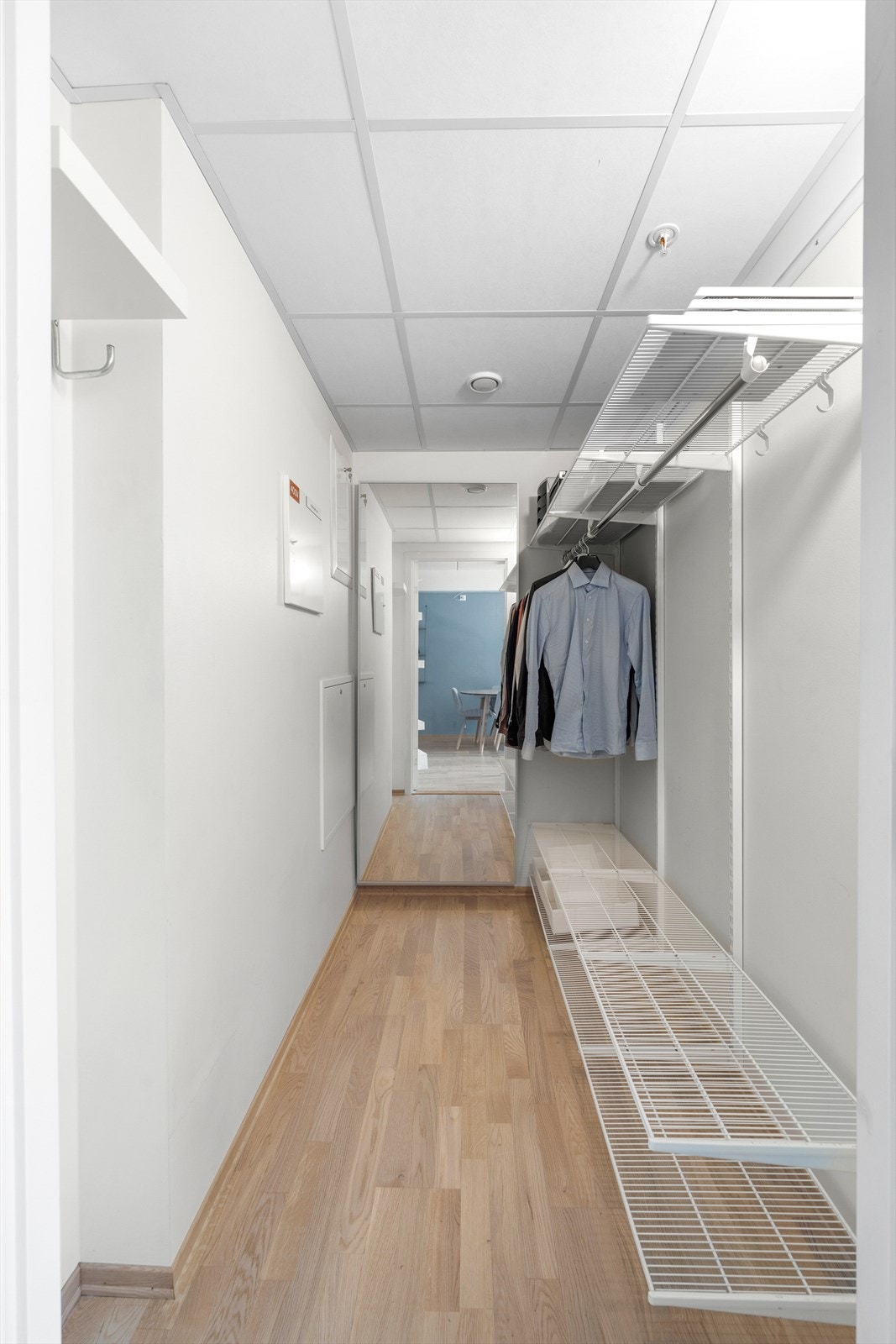 Kan utnyttes etter behov, som garderobe, bod, etc. Galleribilde